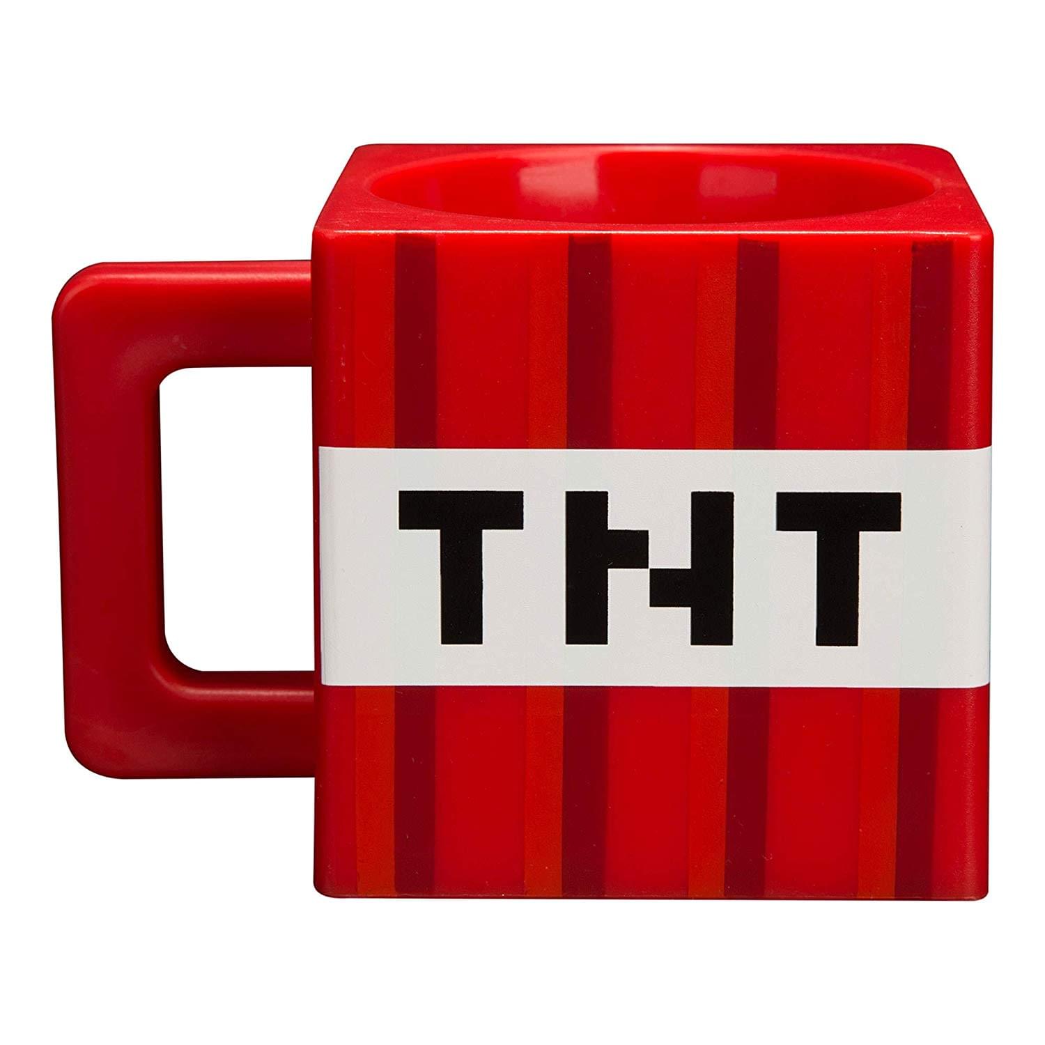 Minecraft TNT 9.8 Ounce Plastic Coffee Mug