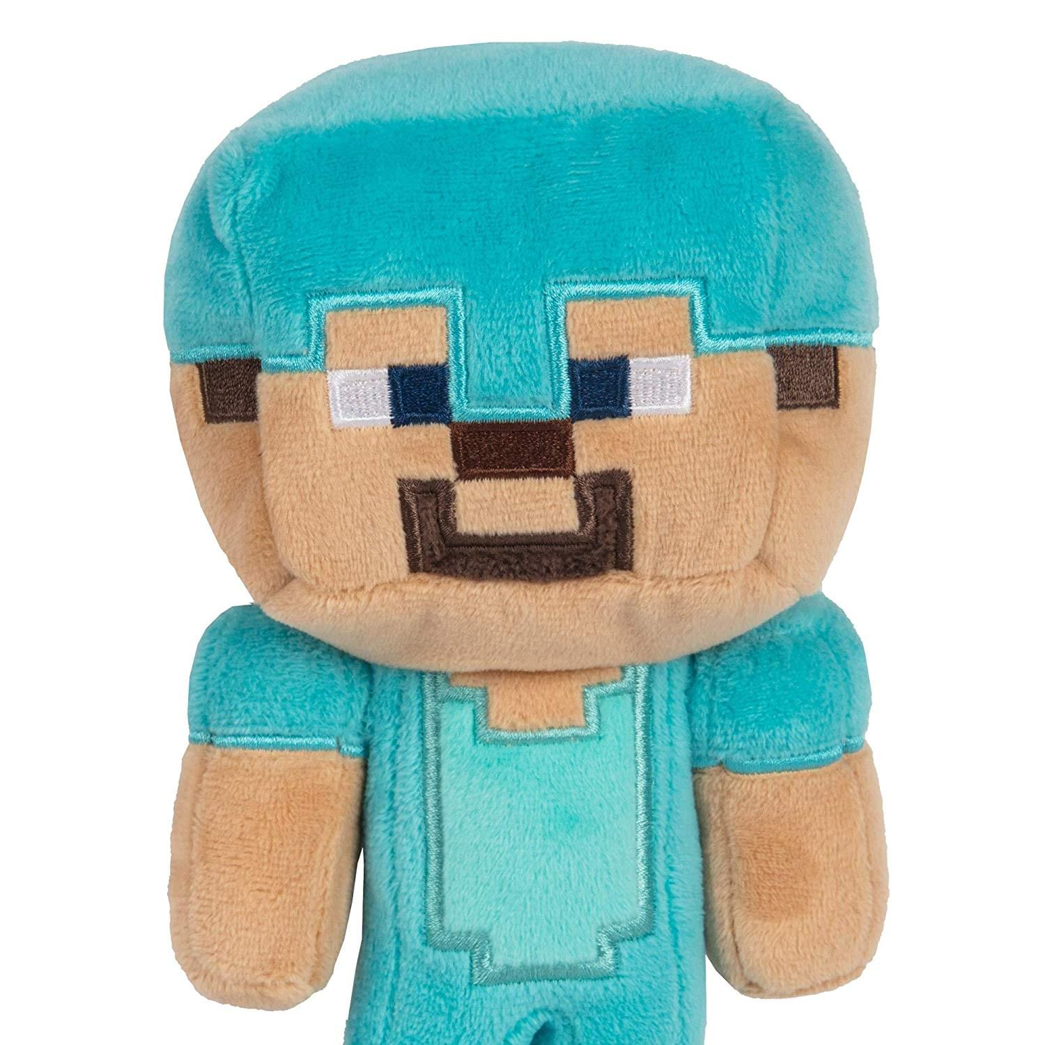 Minecraft Happy Explorer Series 7 Inch Collectible Plush Toy - Diamond Steve