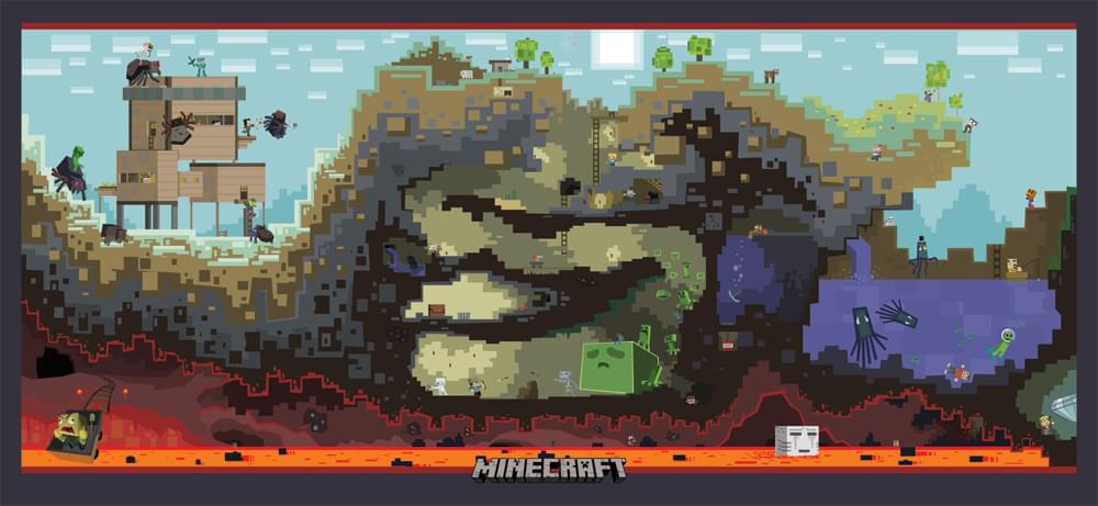 Minecraft Screenshot Poster