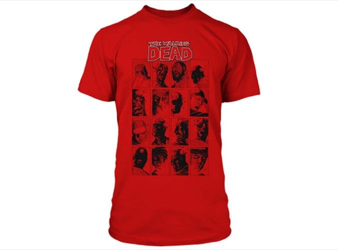 The Walking Dead Faces Premium Men's T-Shirt