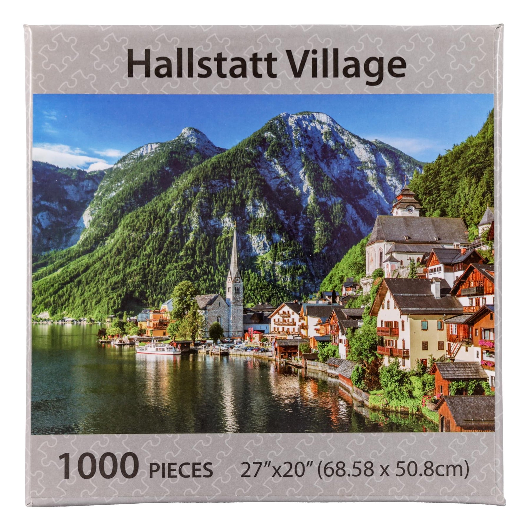 Hallstatt Village 1000 Piece Jigsaw Puzzle