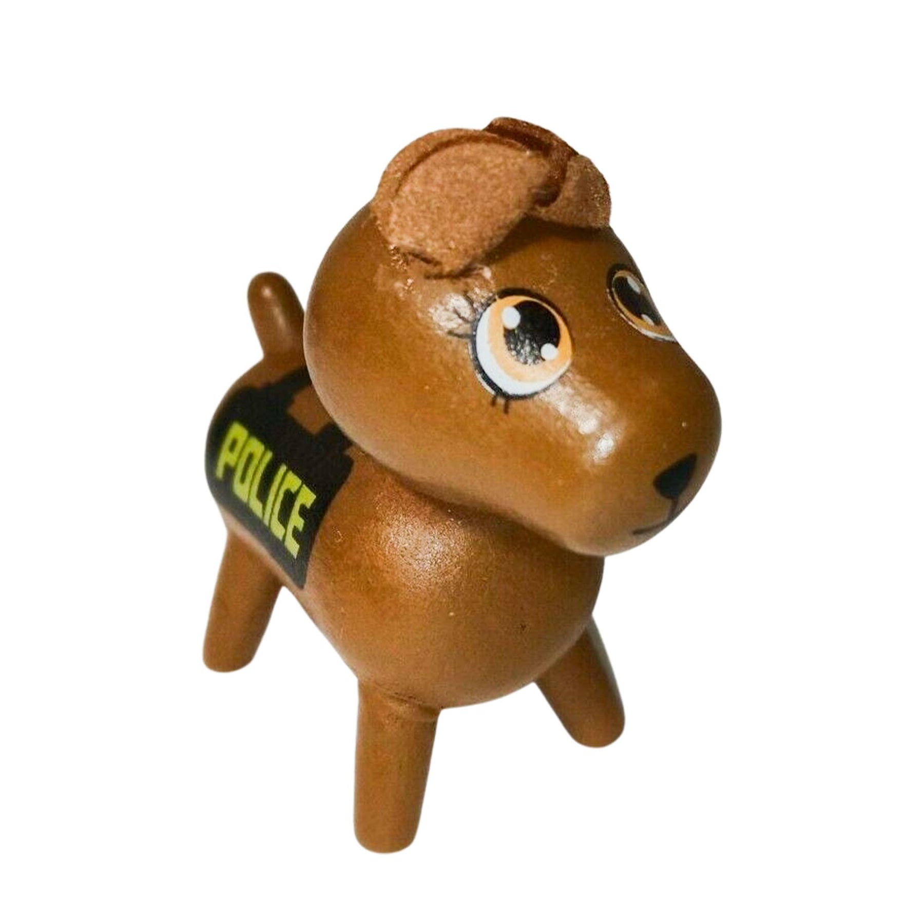 J'adore Officer Kirby Natural Wooden Toy Playset