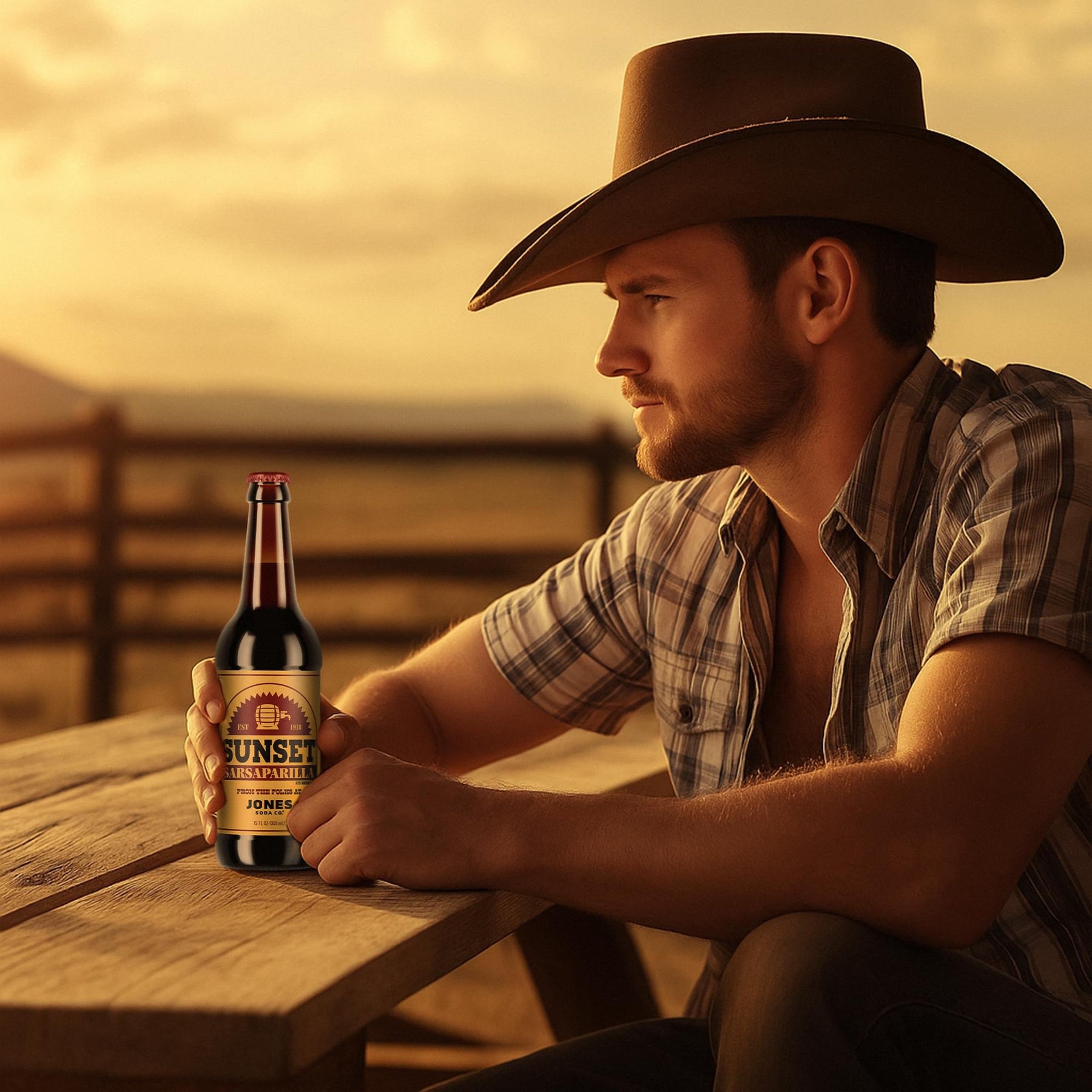 Fallout Sunset Sarsaparilla 12oz Jones Soda | 2 Pack