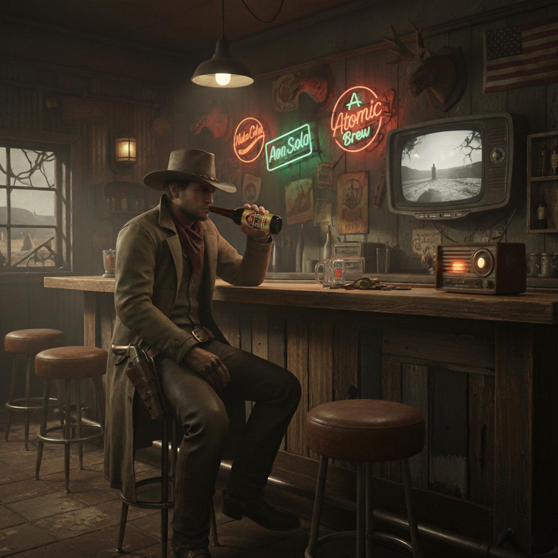Fallout Sunset Sarsaparilla 12oz Jones Soda | Single Bottle