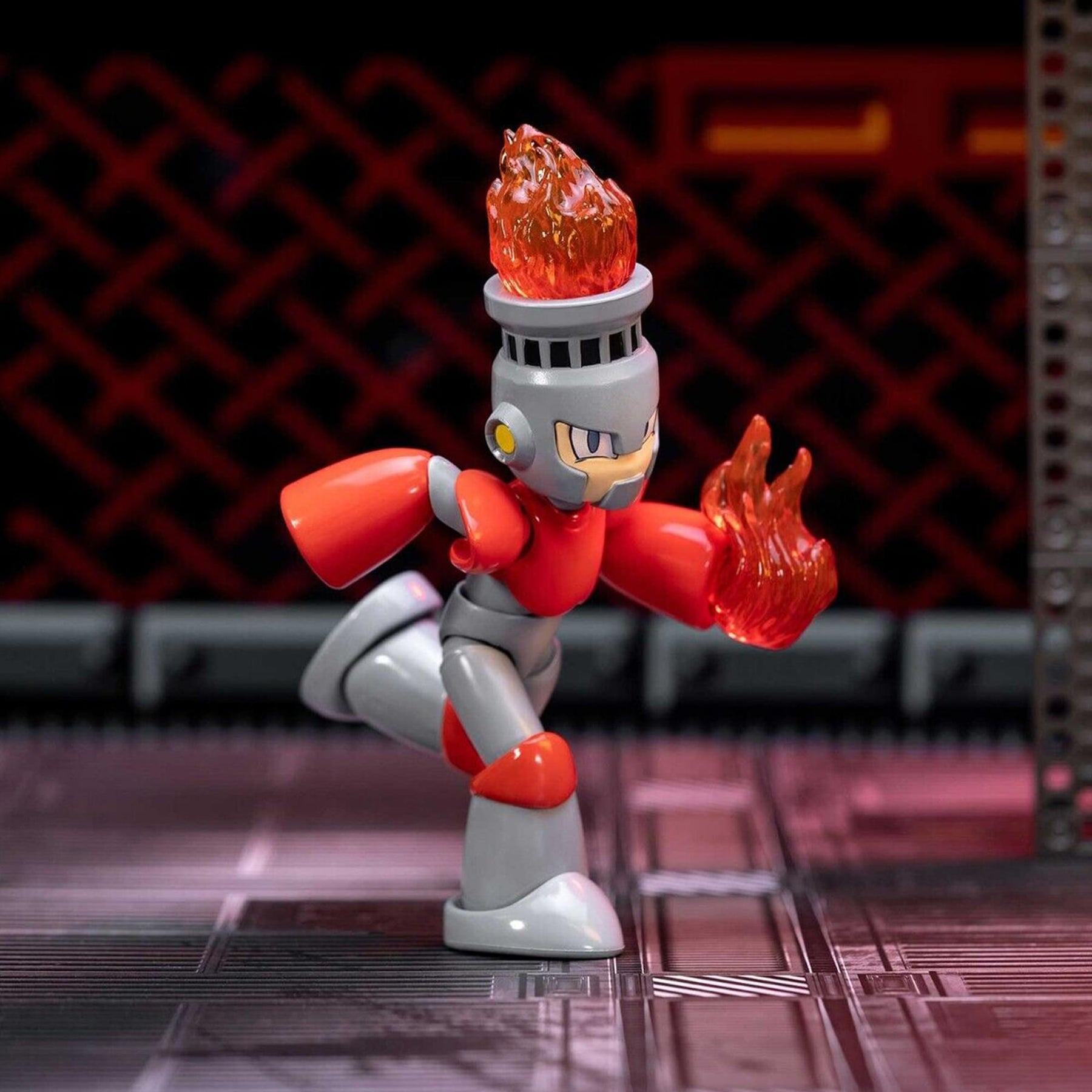 Mega Man 6 Inch Action Figure | Fire Man