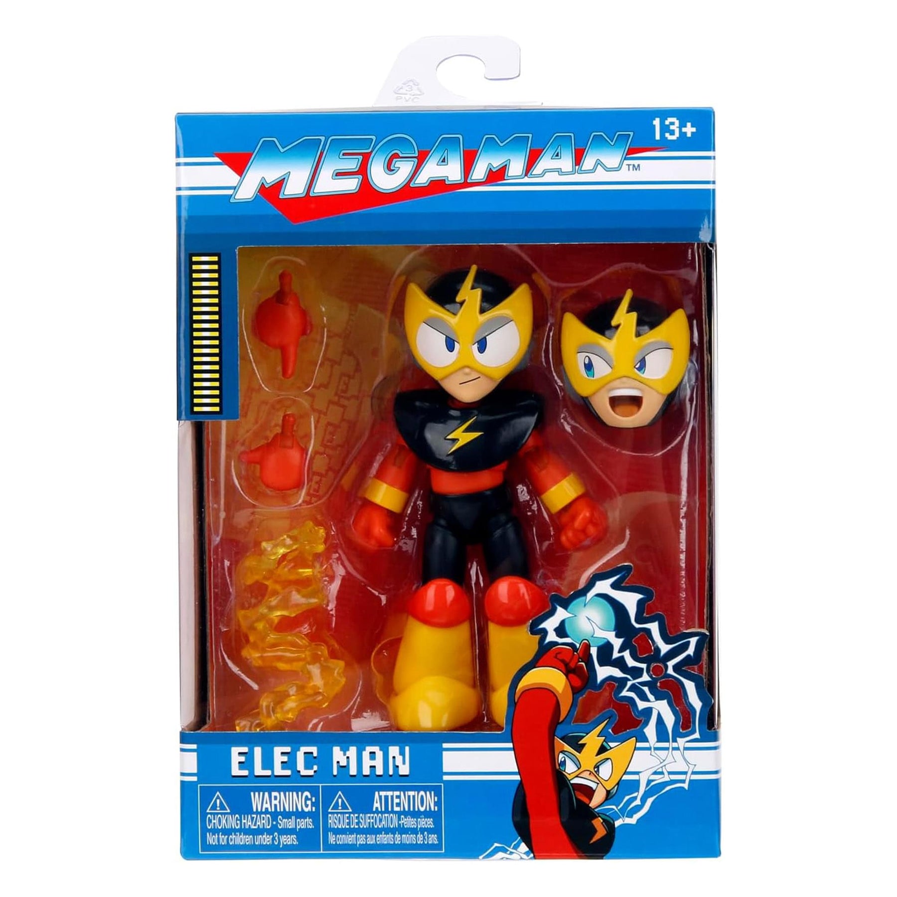 Mega Man 4.5 Inch Action Figure | Elec Man