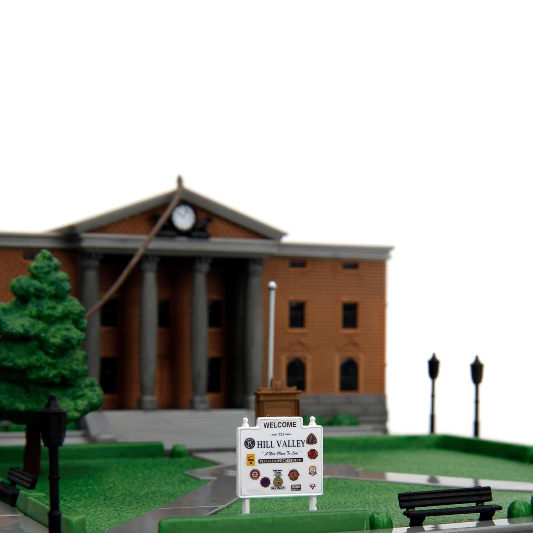 Back To The Future Nanoscene: Hill Valley Courthouse
