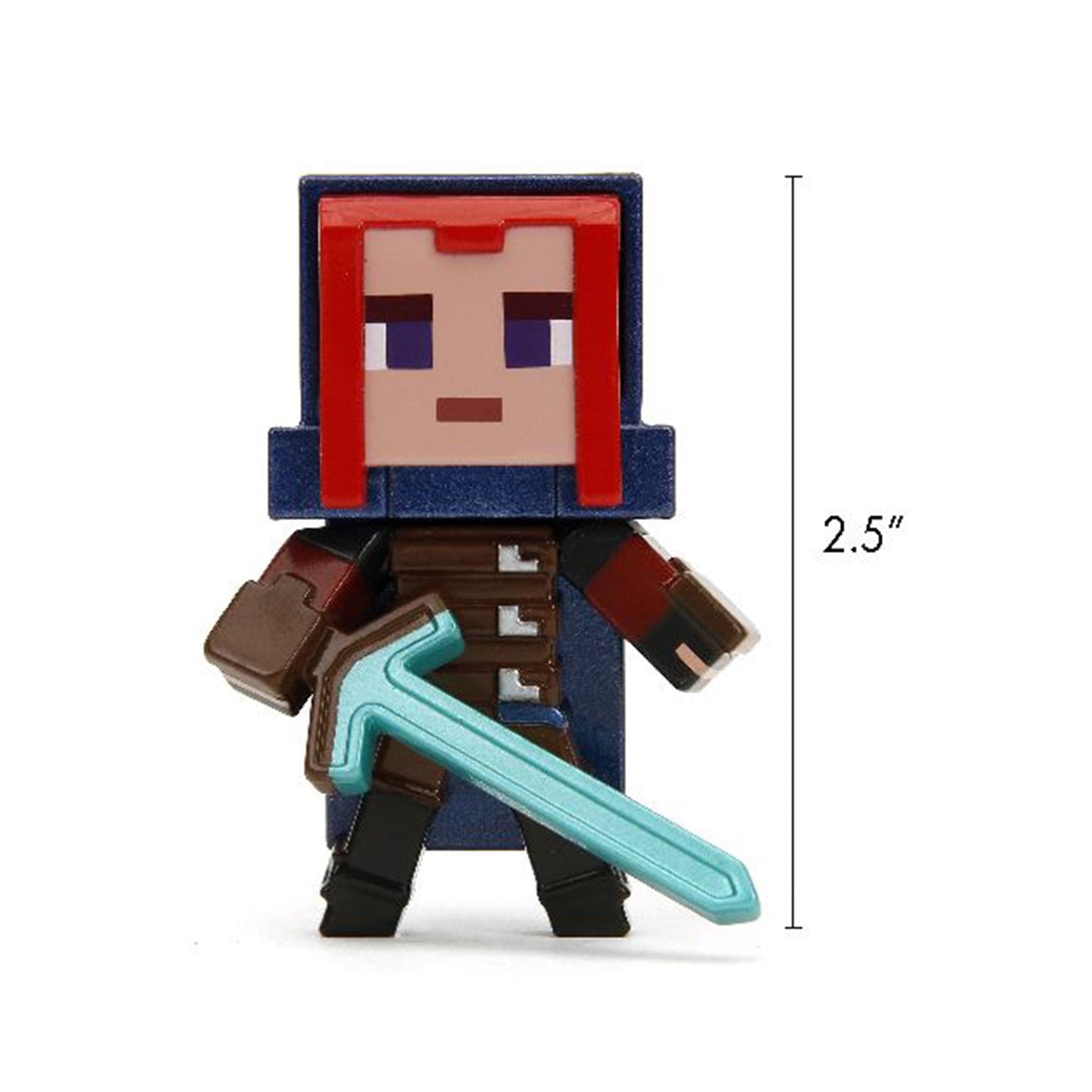 Minecraft Legends 2.5 Inch Die-Cast Figure 4-Pack | Ranger, Zombier, Piglins