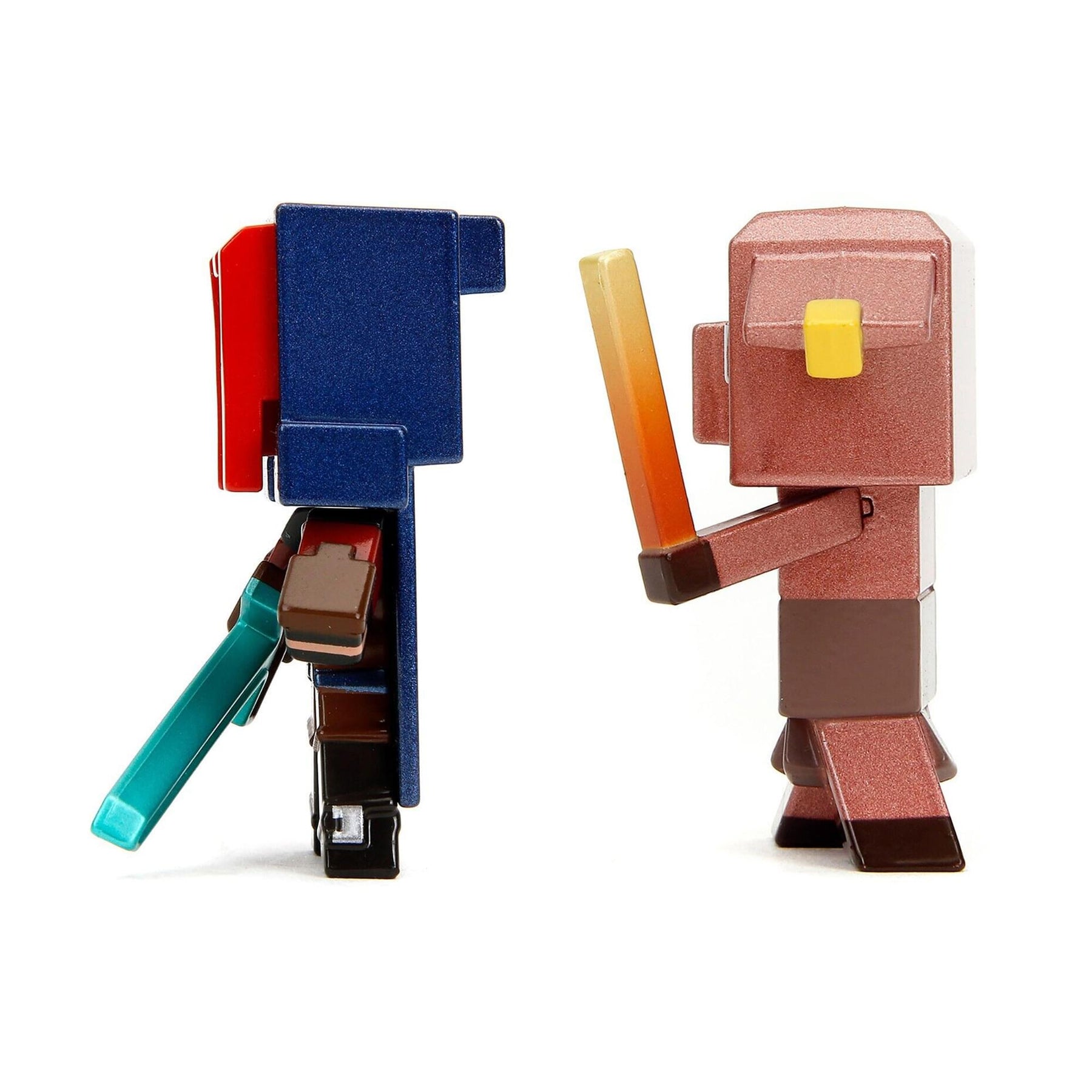 Minecraft Legends 2.5 Inch Die-Cast Figure 4-Pack | Ranger, Zombier, Piglins