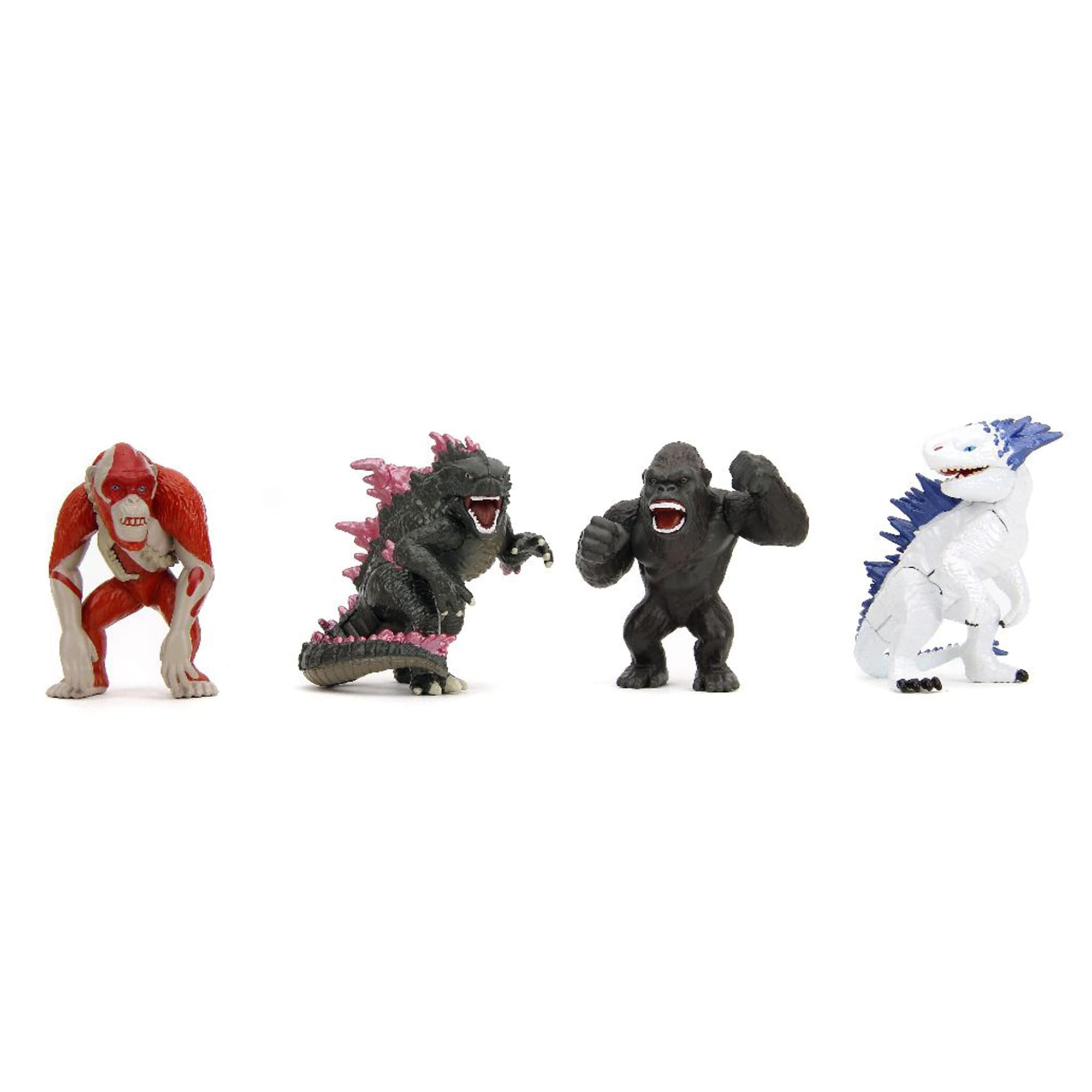 Godzilla x Kong 2.5 Inch Die-Cast Figure 4-Pack | Free Shipping
