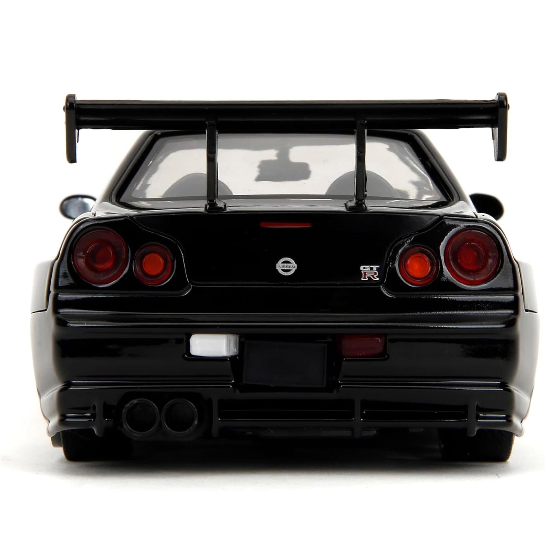 Godzilla 1:24 Nissan Skyline GT-R (R34) Diecast Vehicle with Figure
