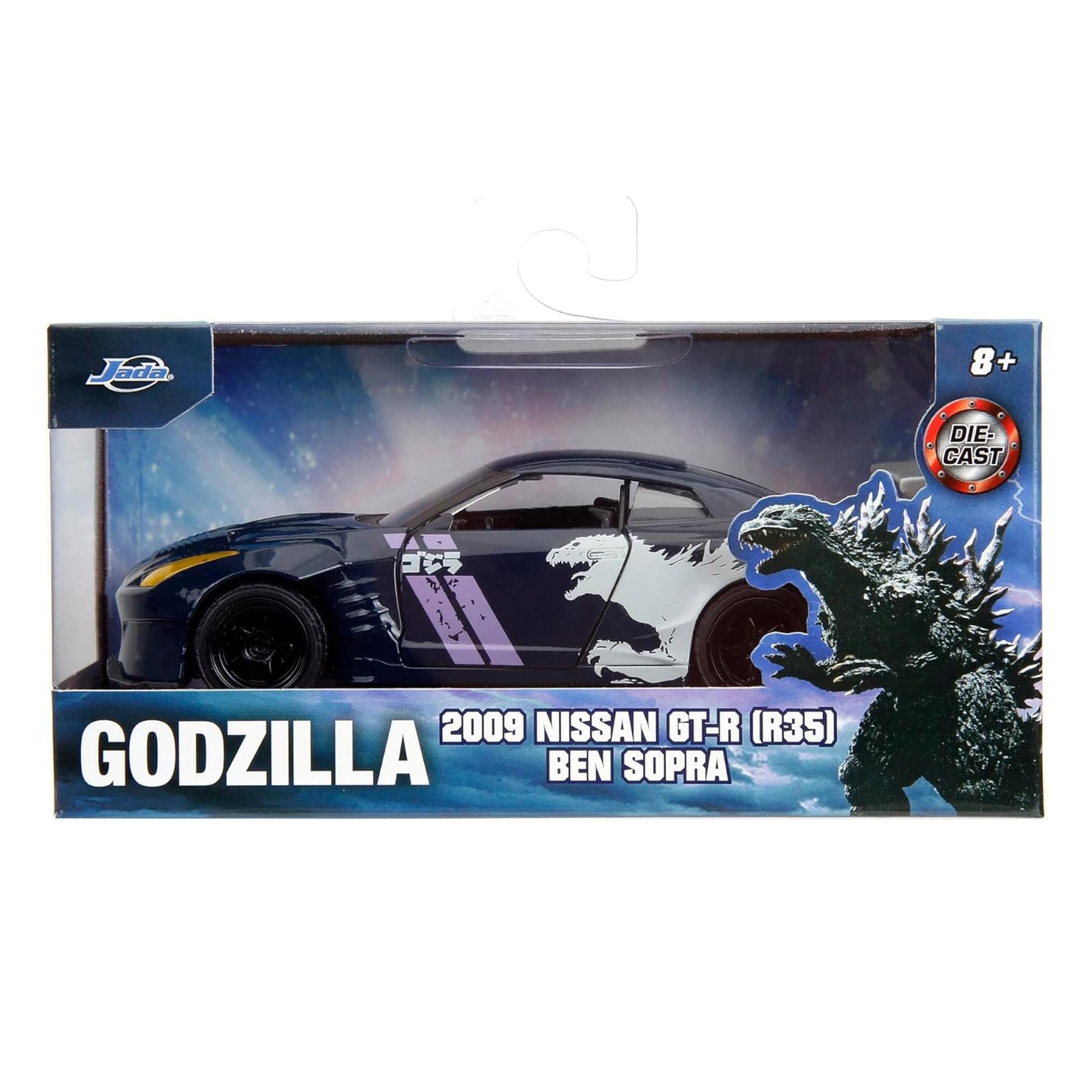 Godzilla 1:32 2009 Nissan GT-R (R35) Ben Sopra Diecast Vehicle