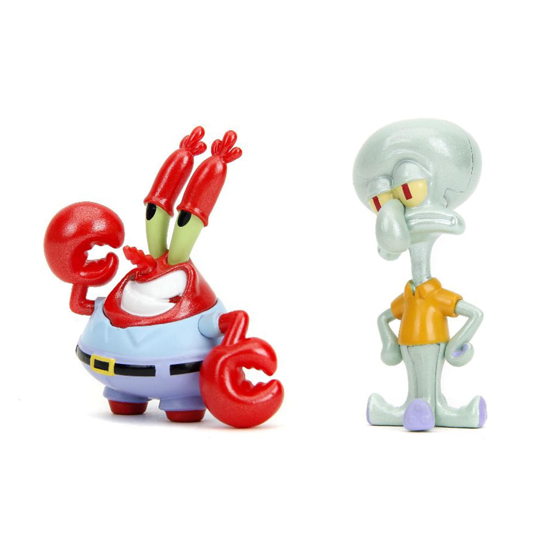 Spongebob 2.5 Inch Die-Cast Figure 4-Pack | SpongeBob, Patrick, Squidward, Krabs