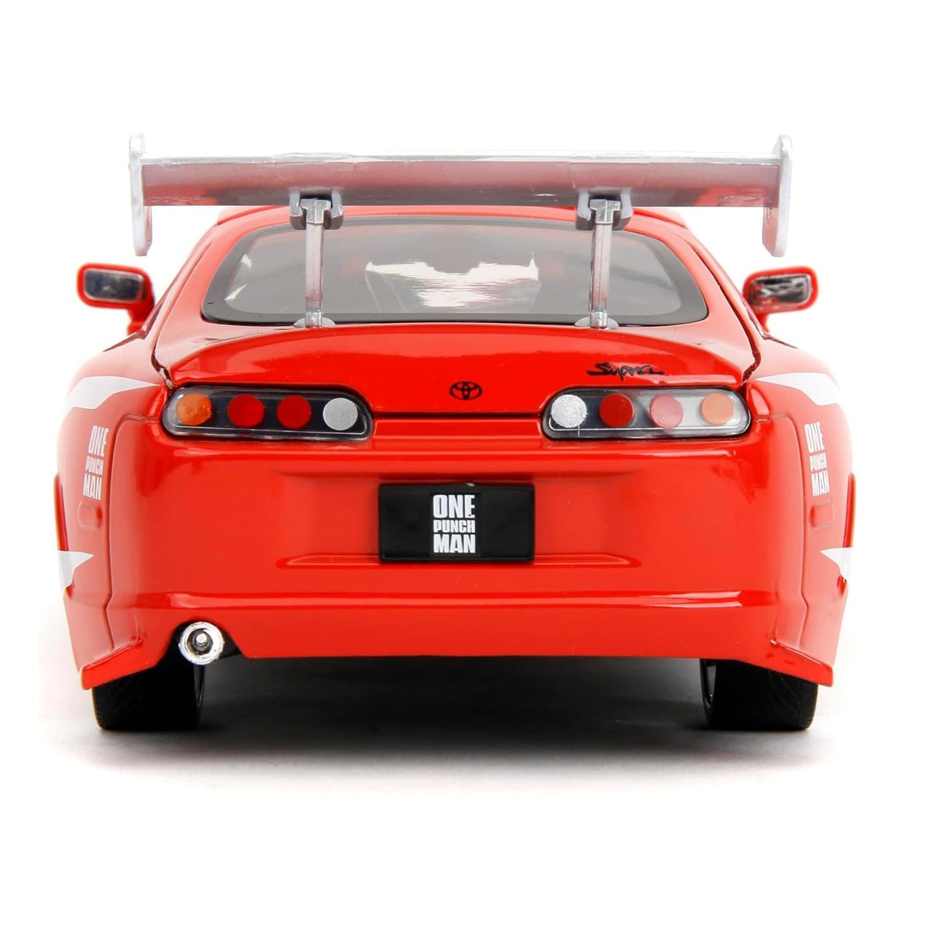 One Punch Man 1:24 1995 Toyota Supra Diecast Vehicle with Figure