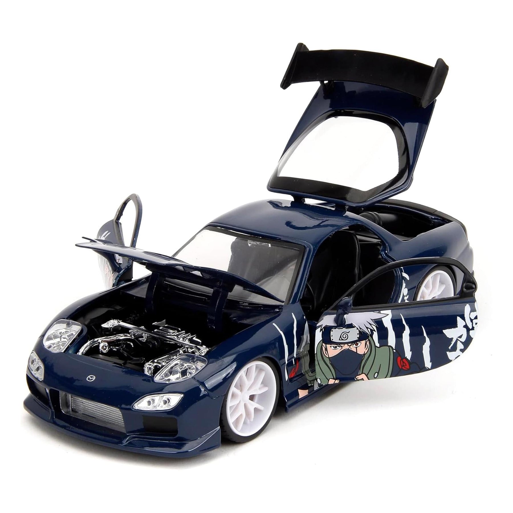 Naurto 1:24 1993 Mazda RX-7 Diecast Vehicle with Figure