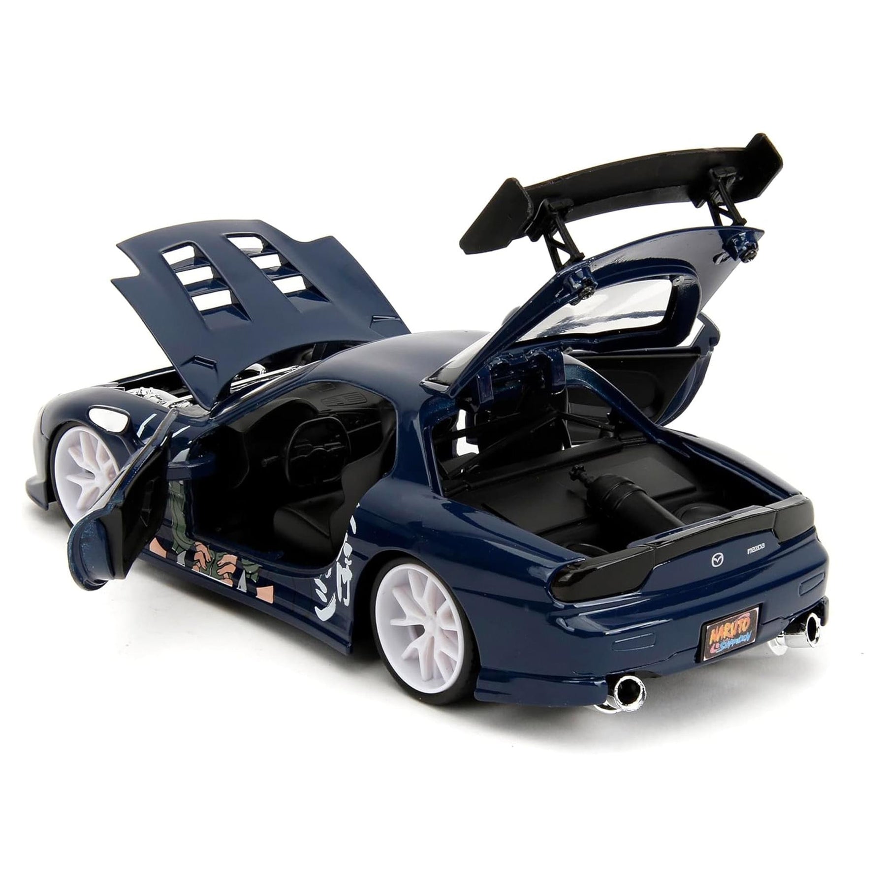 Naurto 1:24 1993 Mazda RX-7 Diecast Vehicle with Figure