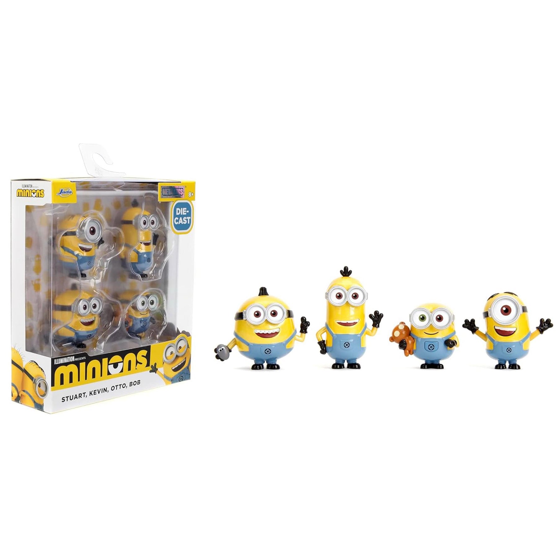 Minions 2.5 Inch MetalFigs 4-Pack