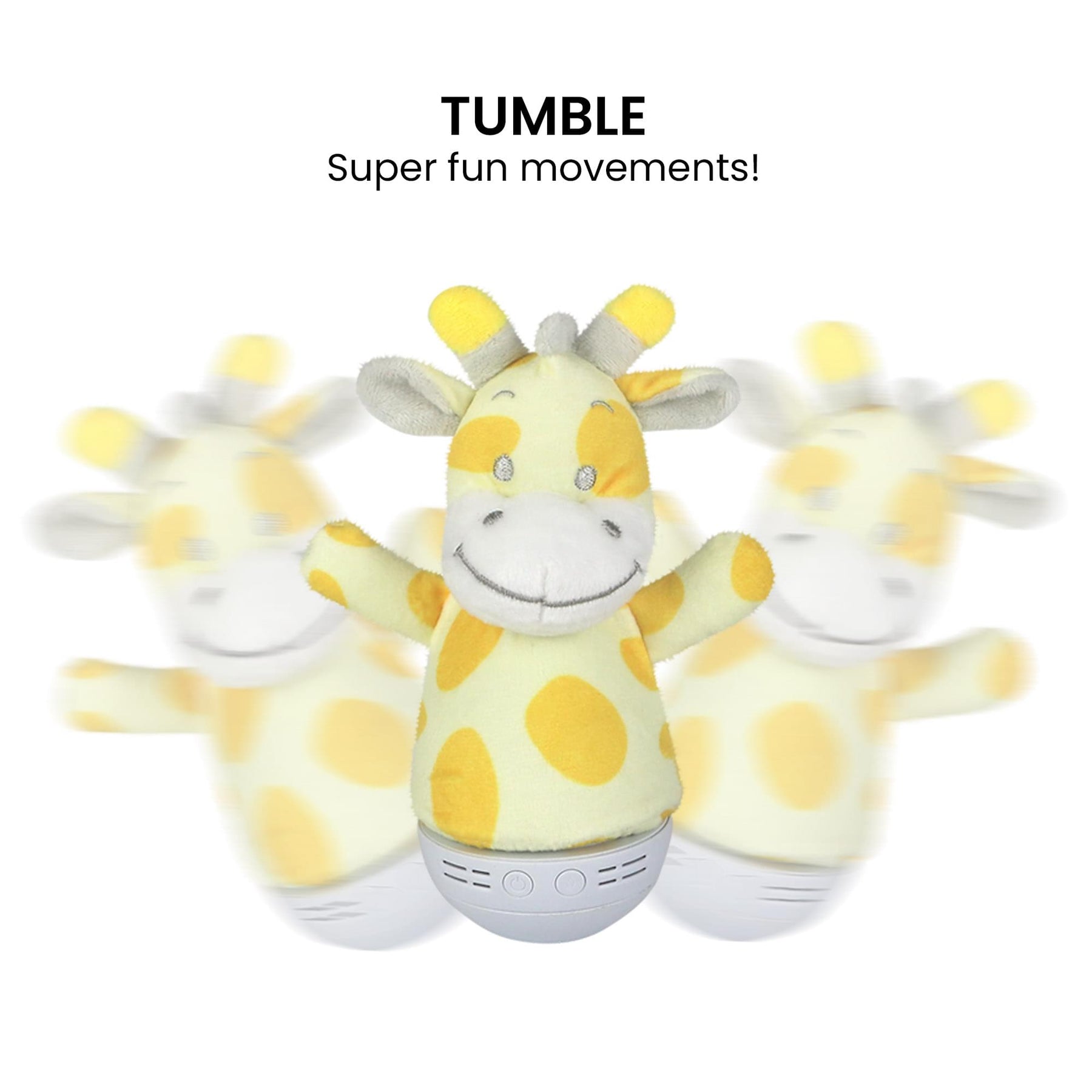 CosyCozy 7 Inch Plush Tumbler Lamp | Giraffe