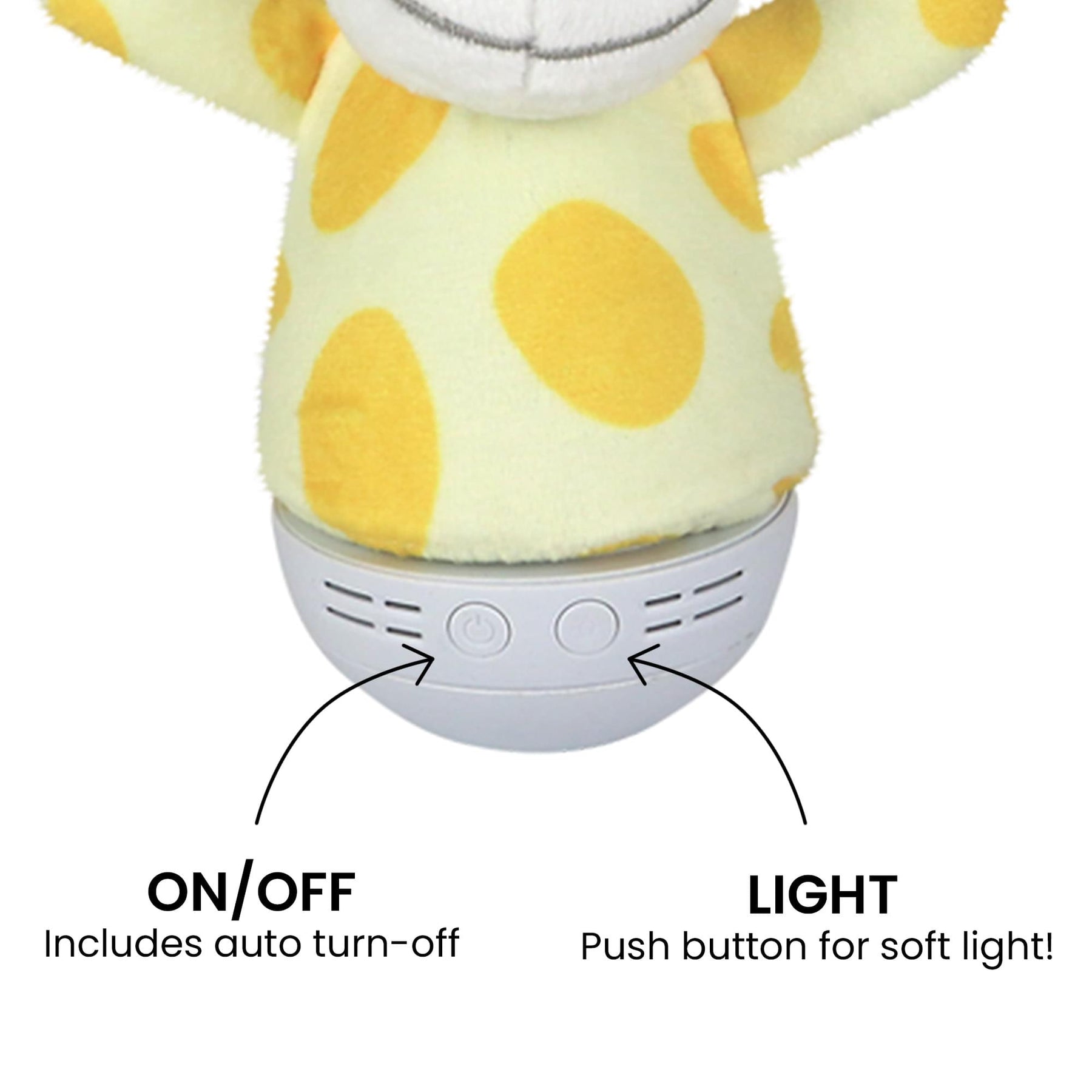 CosyCozy 7 Inch Plush Tumbler Lamp | Giraffe