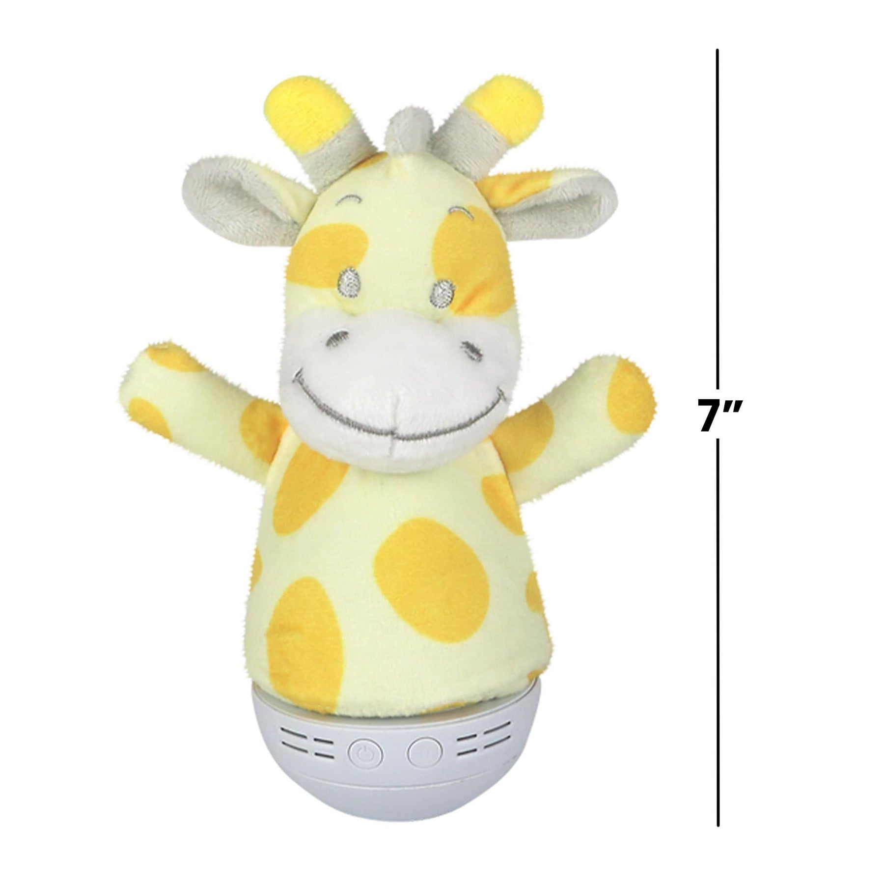 CosyCozy 7 Inch Plush Tumbler Lamp | Giraffe