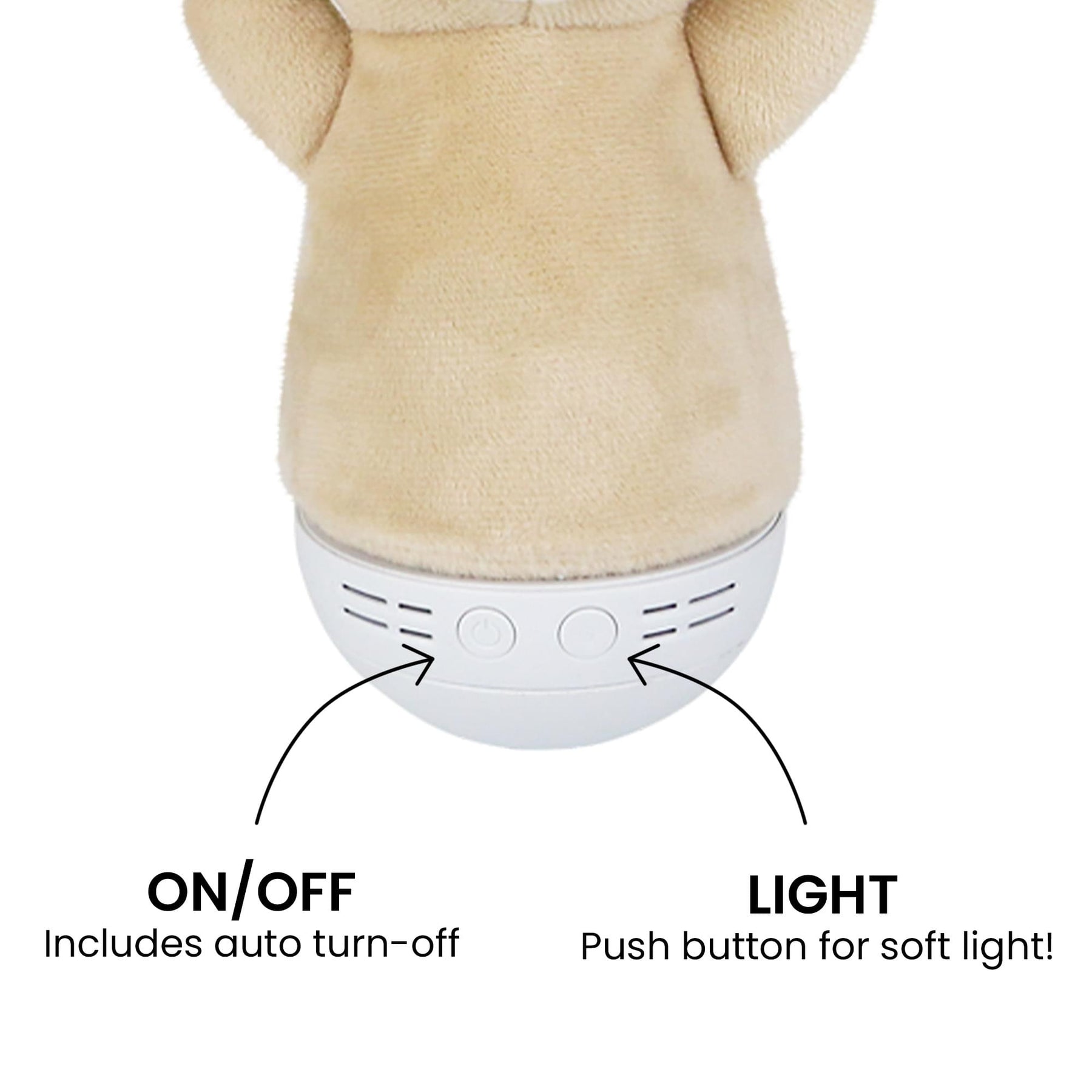 CosyCozy 7 Inch Plush Tumbler Lamp | Bear