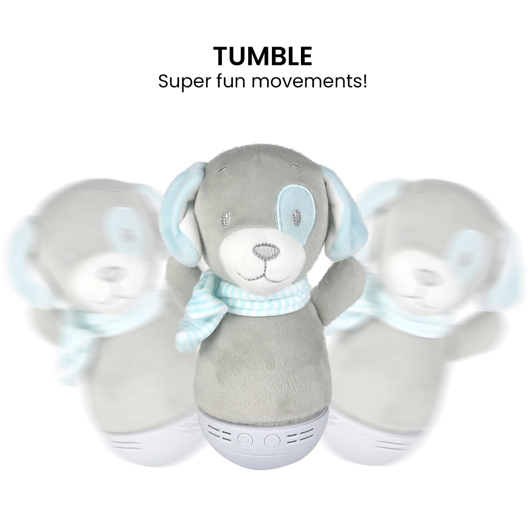 CosyCozy 7 Inch Plush Tumbler Lamp | Puppy