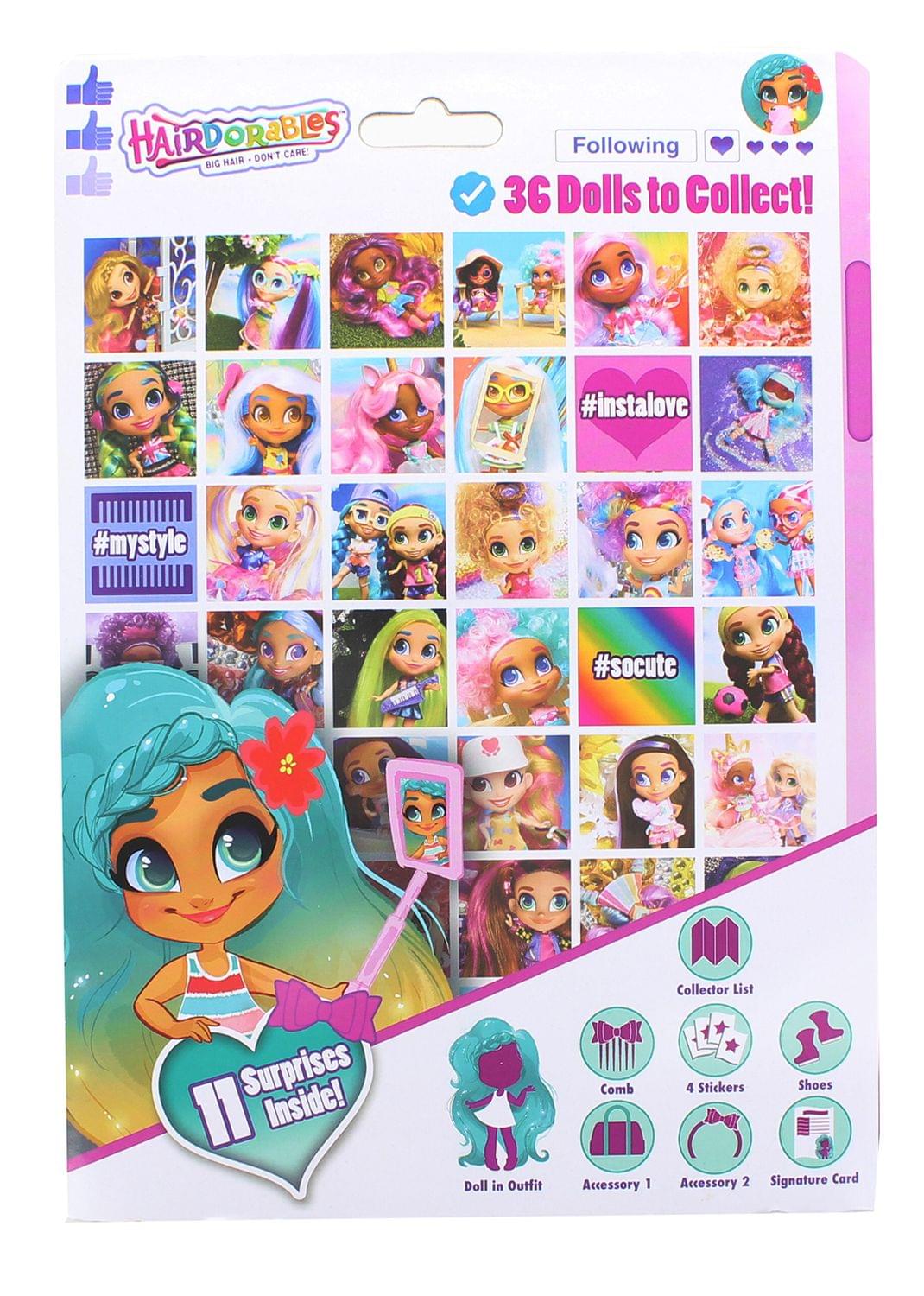 Hairdorables Series 1 Collectible Surprise Doll & Accessories: Simply Sallee