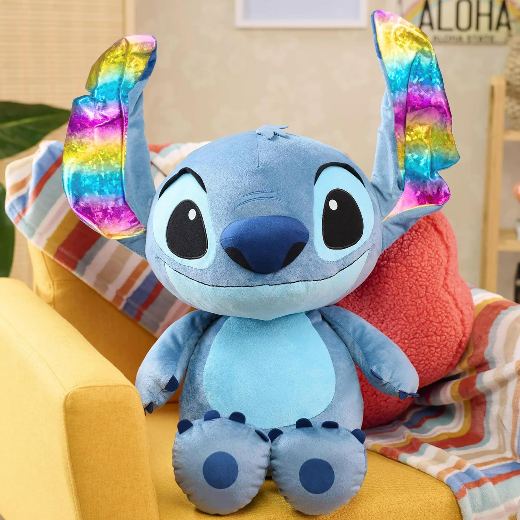 Disney Lilo & Stitch Jumbo 28 Inch Plush | Stitch