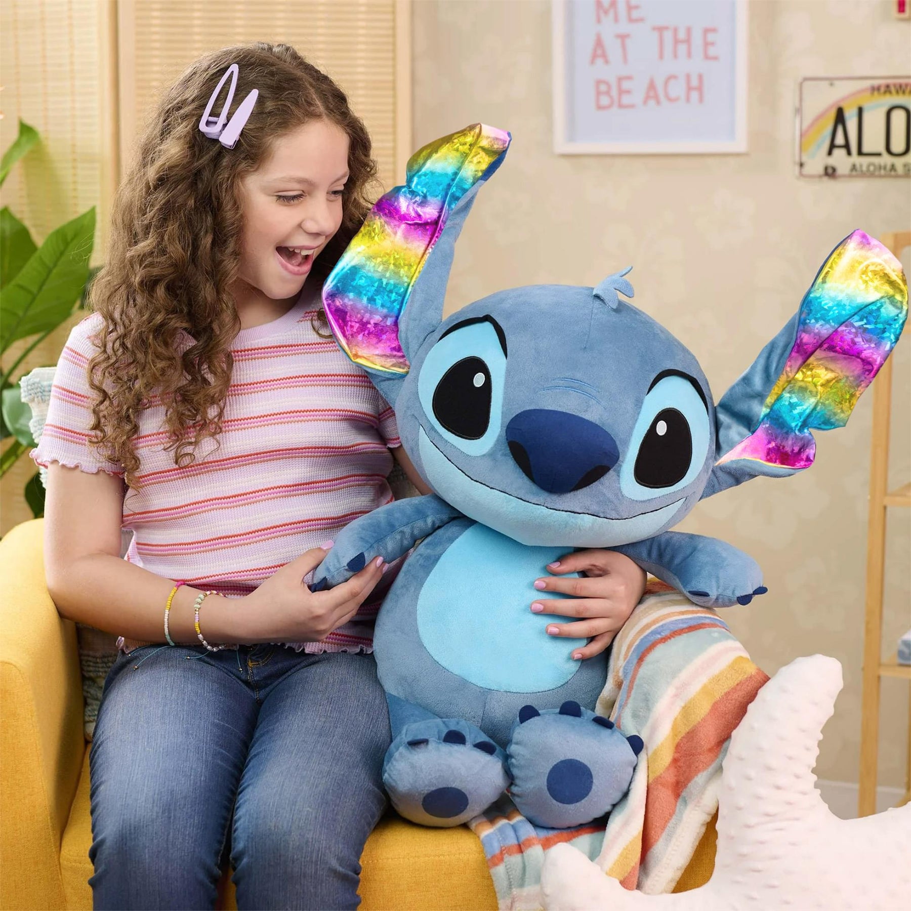 Disney Lilo & Stitch Jumbo 28 Inch Plush | Stitch