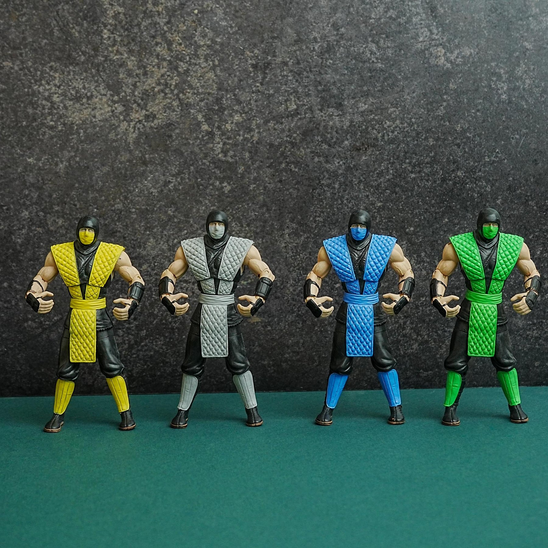 Mortal Kombat 6 Inch Action Figure 4 Pack
