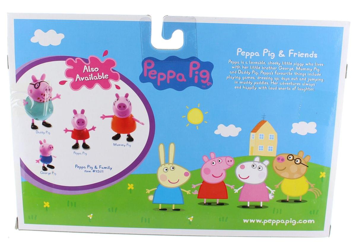 Peppa Pig and Friends 3" Figure 4-Pack