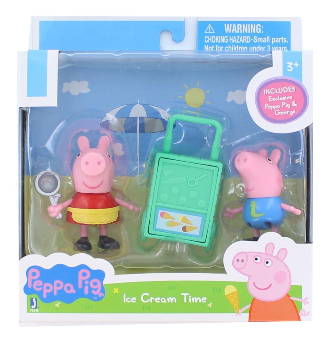 Peppa Pig 3" Mini Figure 2-Pack Ice Cream Time