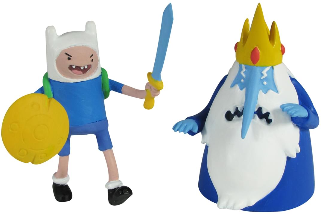 Adventure Time With Finn & Jake 2" Action Figure Finn & Ice King
