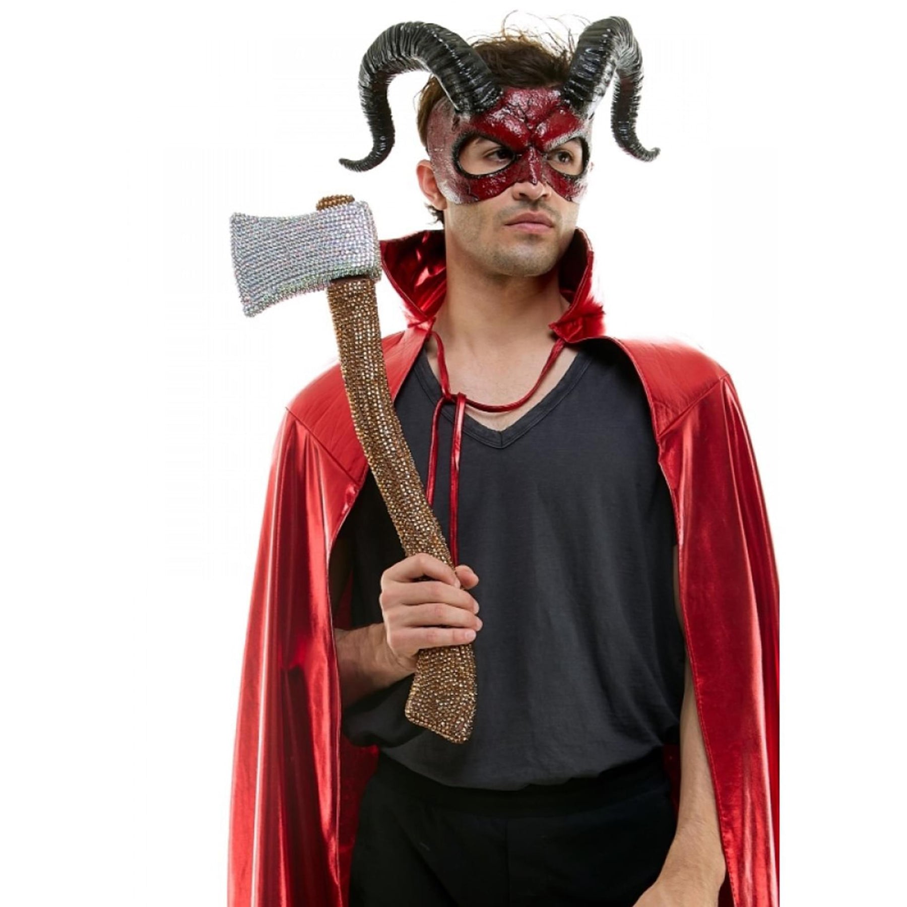Bedazzled Rhinestone Hatchet Adult Costume Accessory