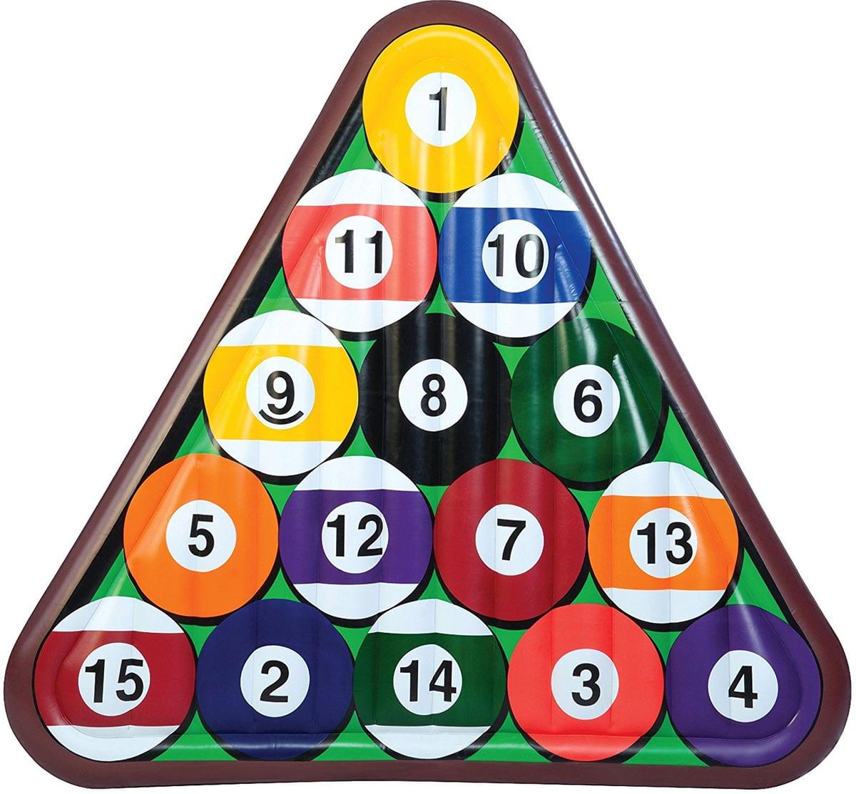 Inflatable 6.5 ft. Billiard Balls Pool Float