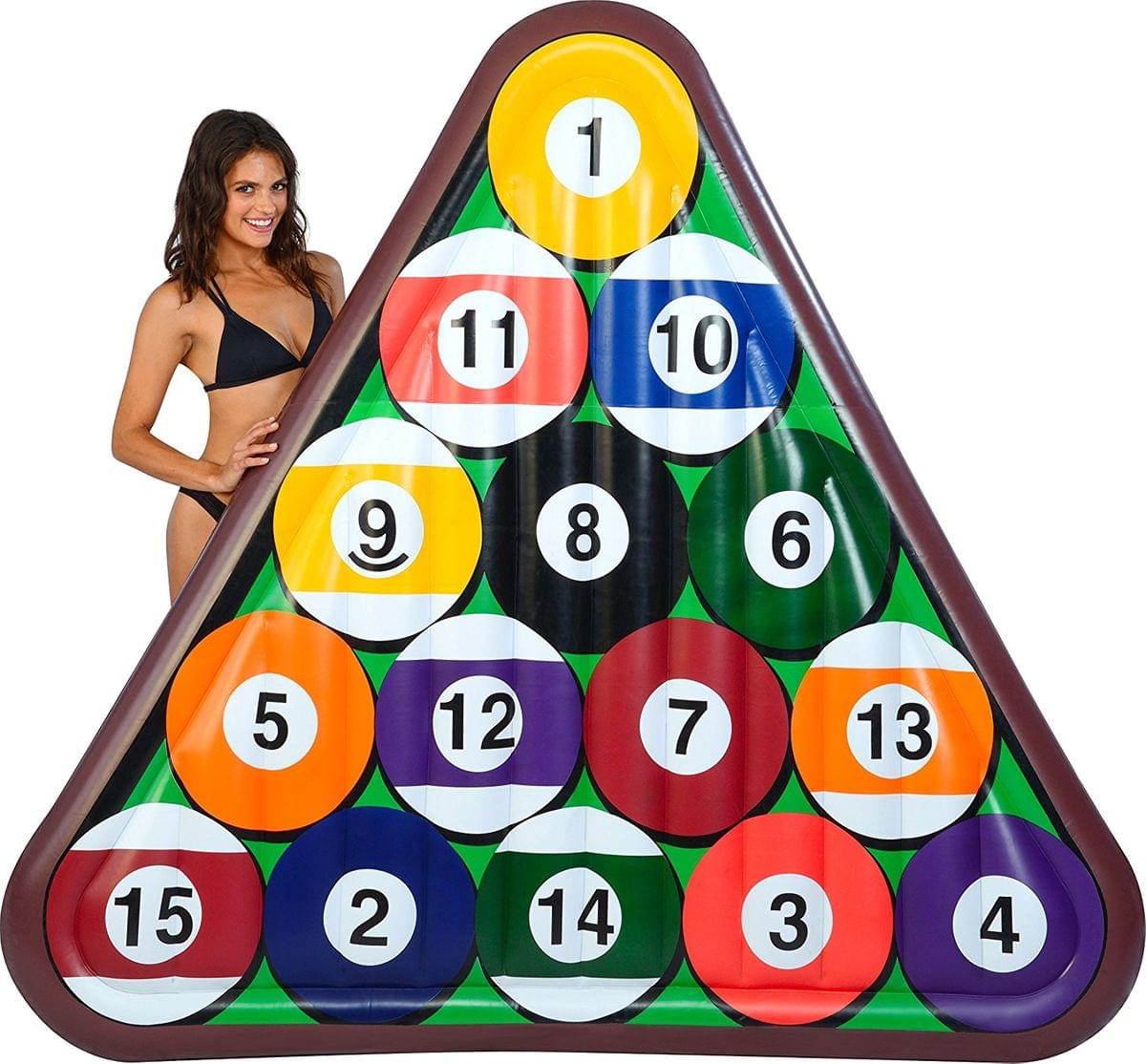 Inflatable 6.5 ft. Billiard Balls Pool Float