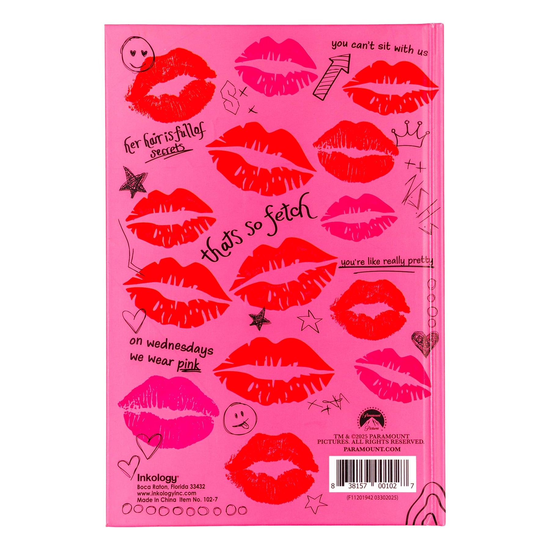 Mean Girls Burn Book Hardback Journal