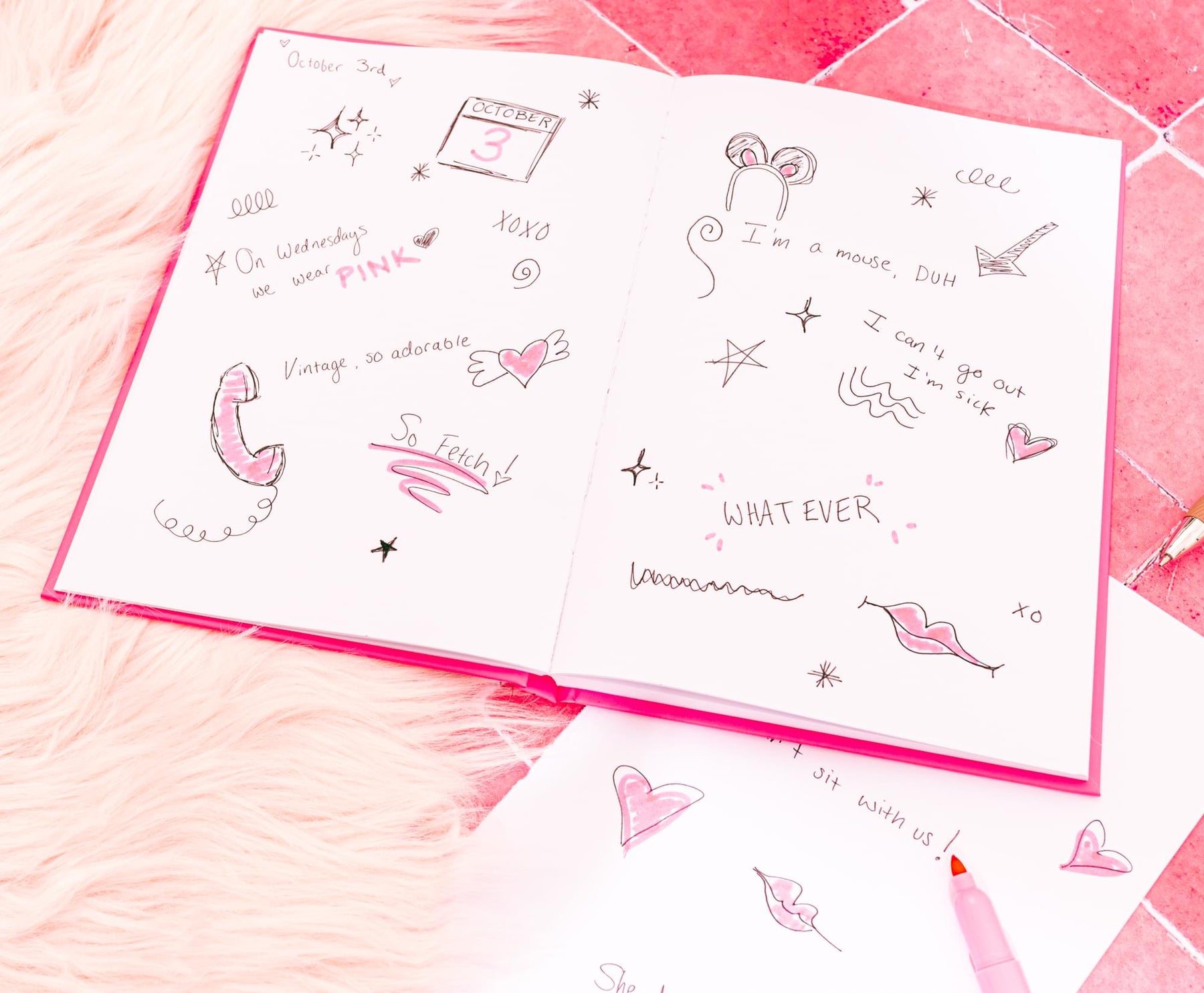 Mean Girls Burn Book Hardback Journal