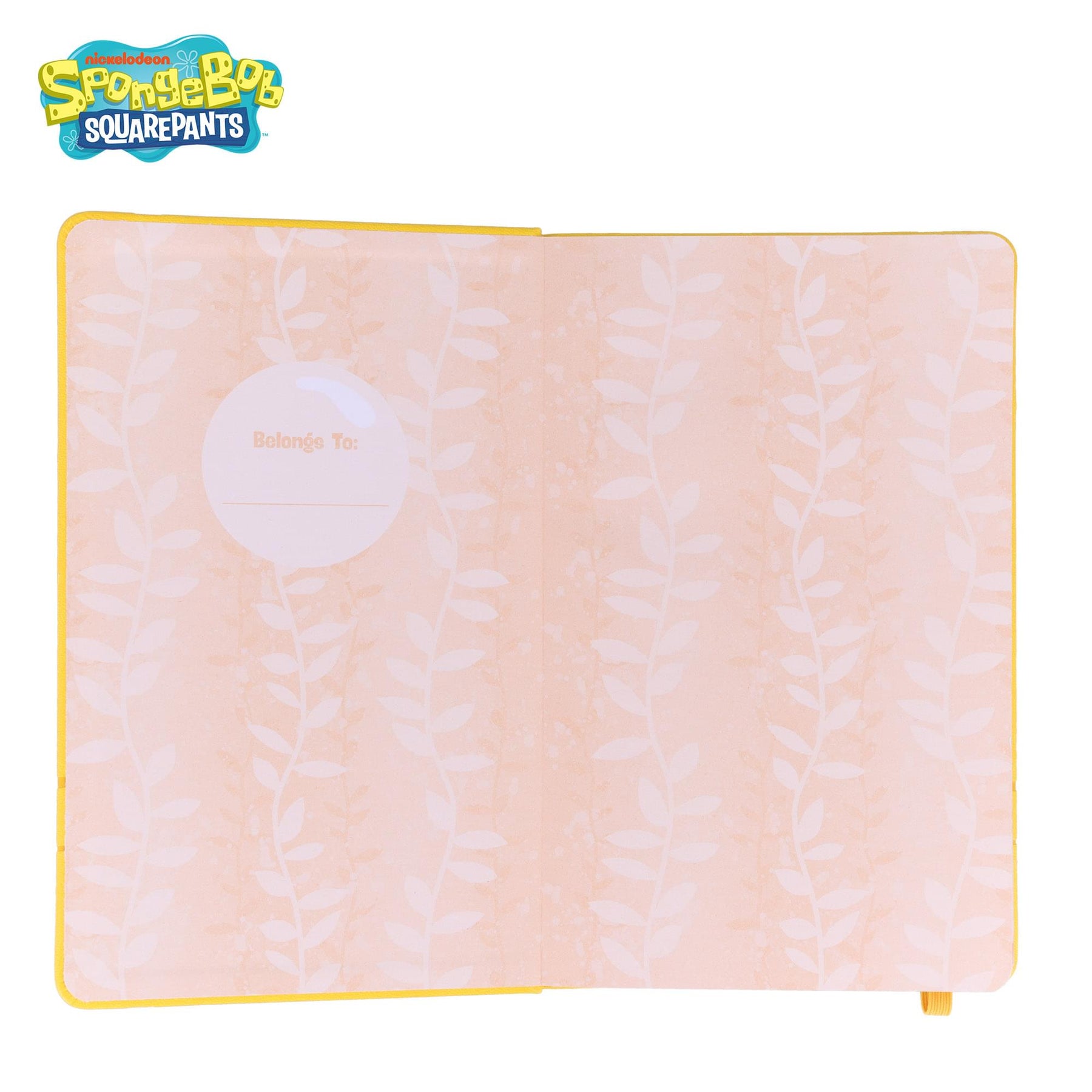 Nickelodeon SpongeBob SquarePants 80-Page Vegan Leather Notebook | 5 x 8 Inches