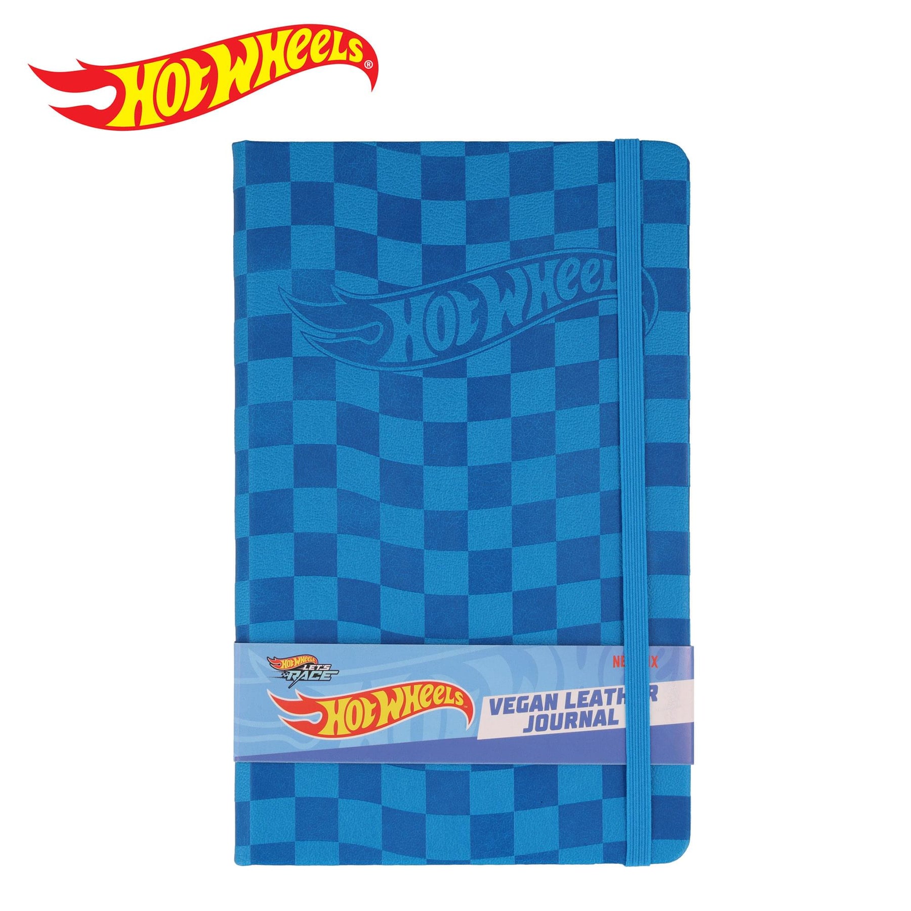 Hot Wheels 80-Page Vegan Leather Notebook | 5 x 8 Inches