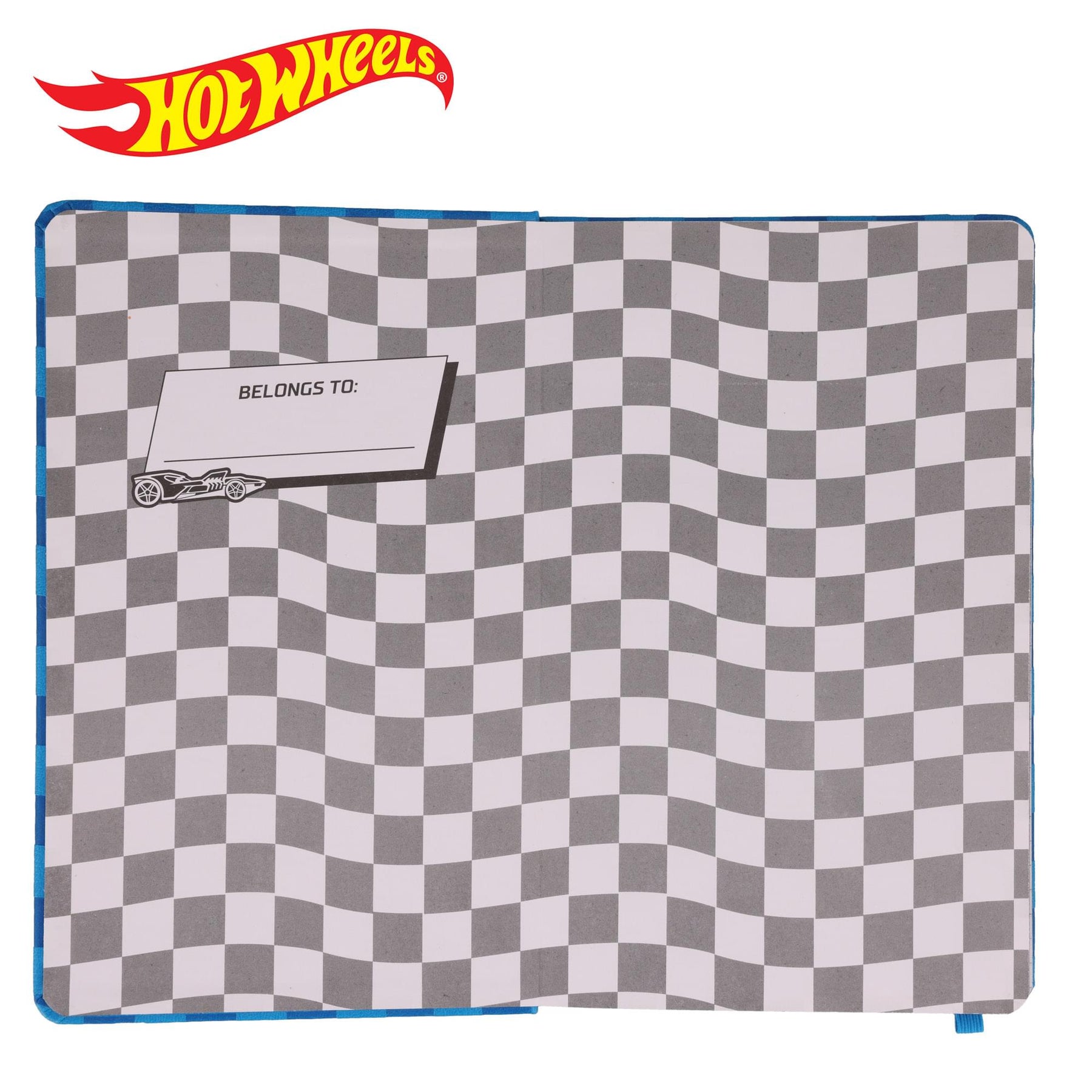Hot Wheels 80-Page Vegan Leather Notebook | 5 x 8 Inches