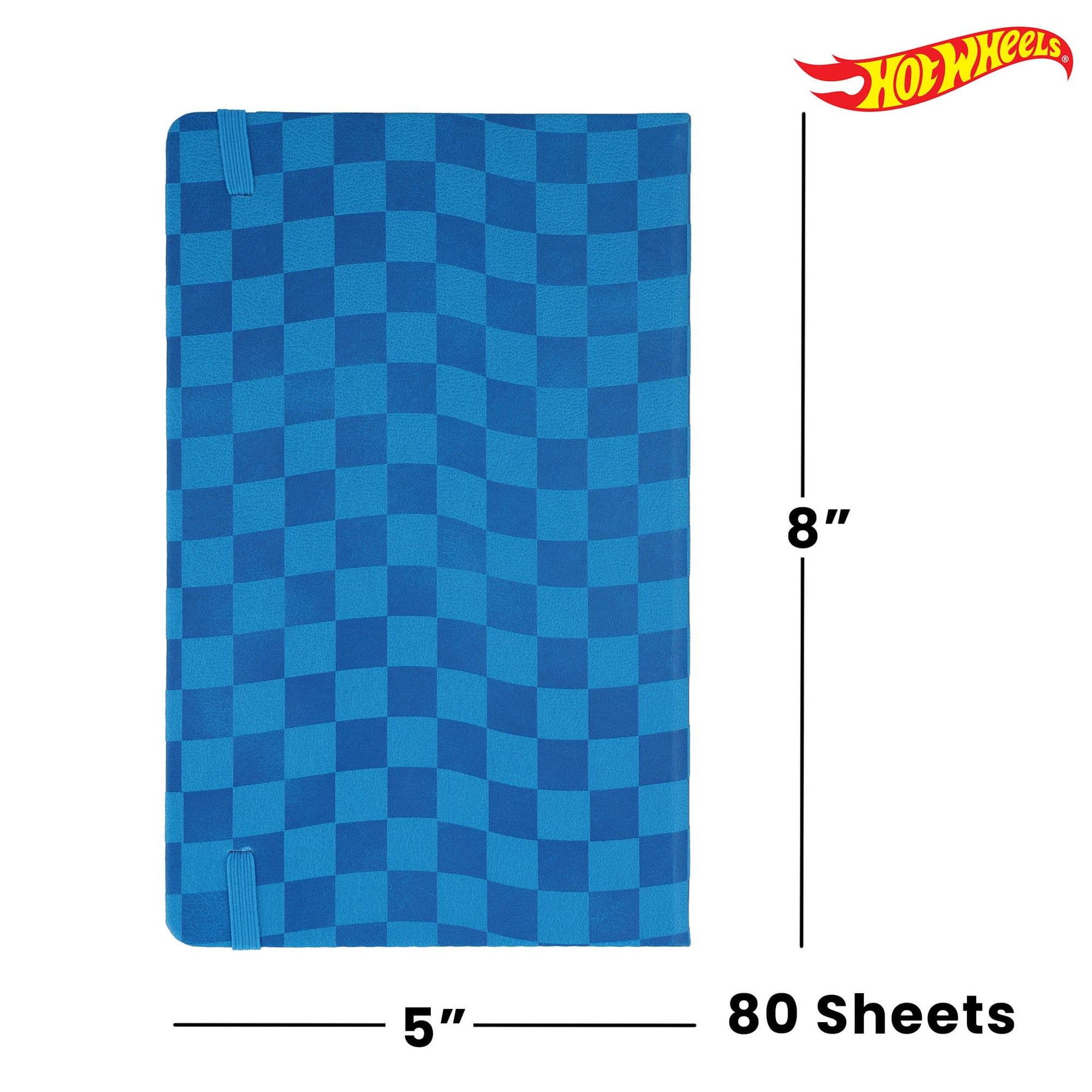 Hot Wheels 80-Page Vegan Leather Notebook | 5 x 8 Inches