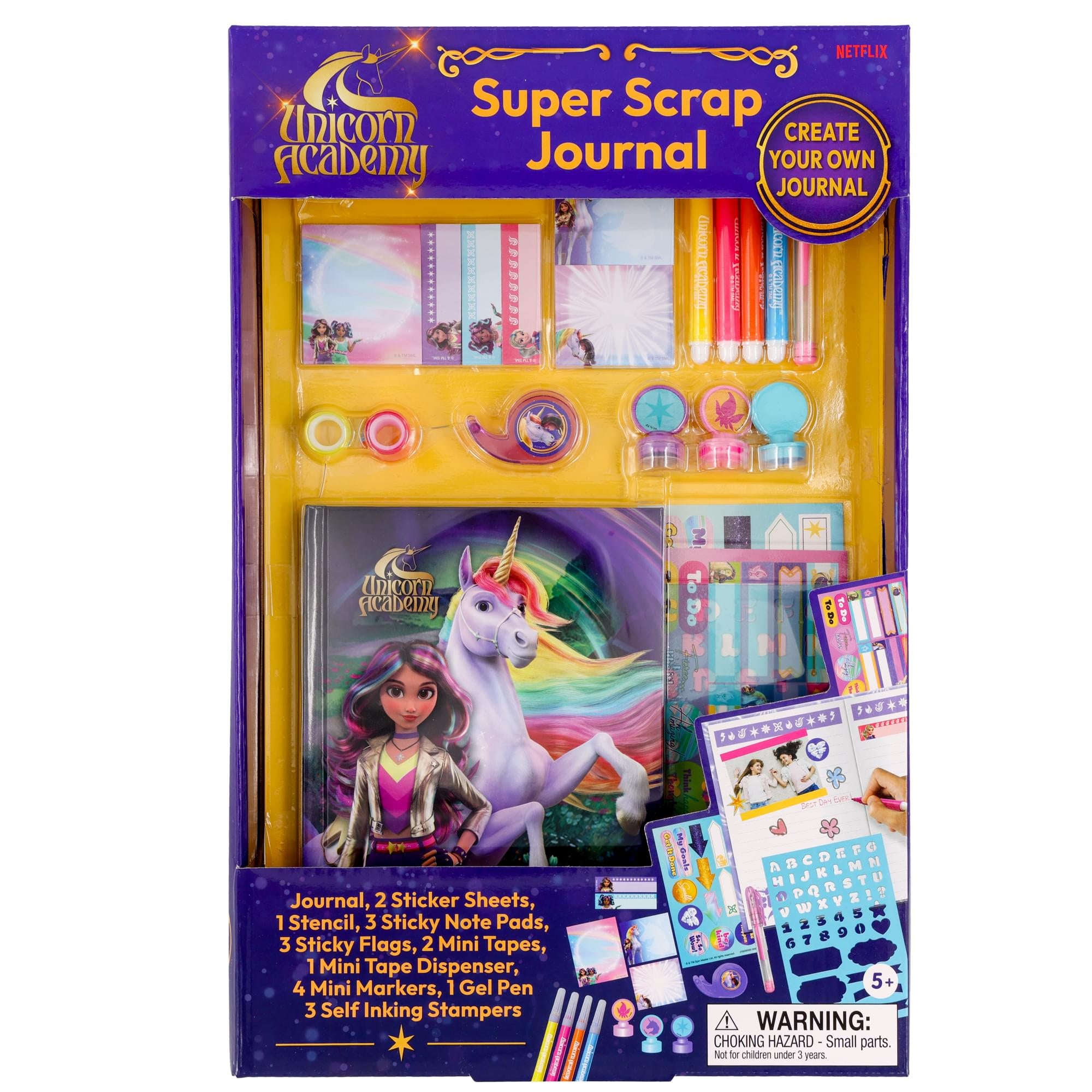 Unicorn Academyシリーズ9巻セット Unicorn Academy Super Scrap Journal Set Boxed Set | Free