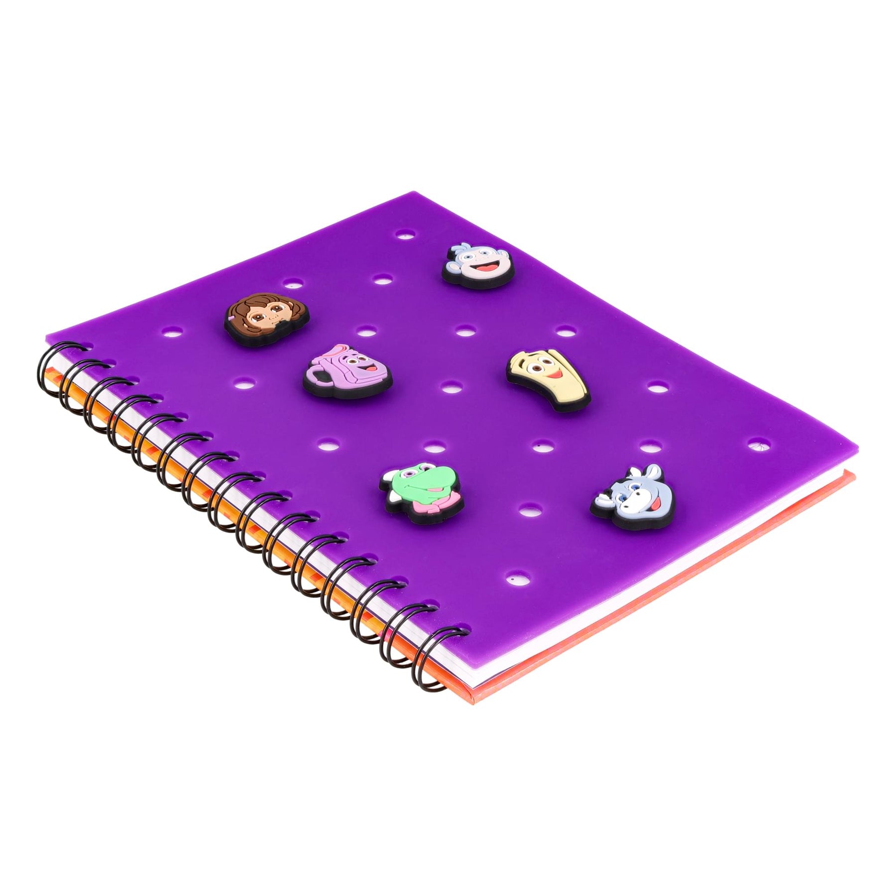 Nickelodeon Dora The Explorer Notebook With Pop Charms and 160 Dotted Sheets