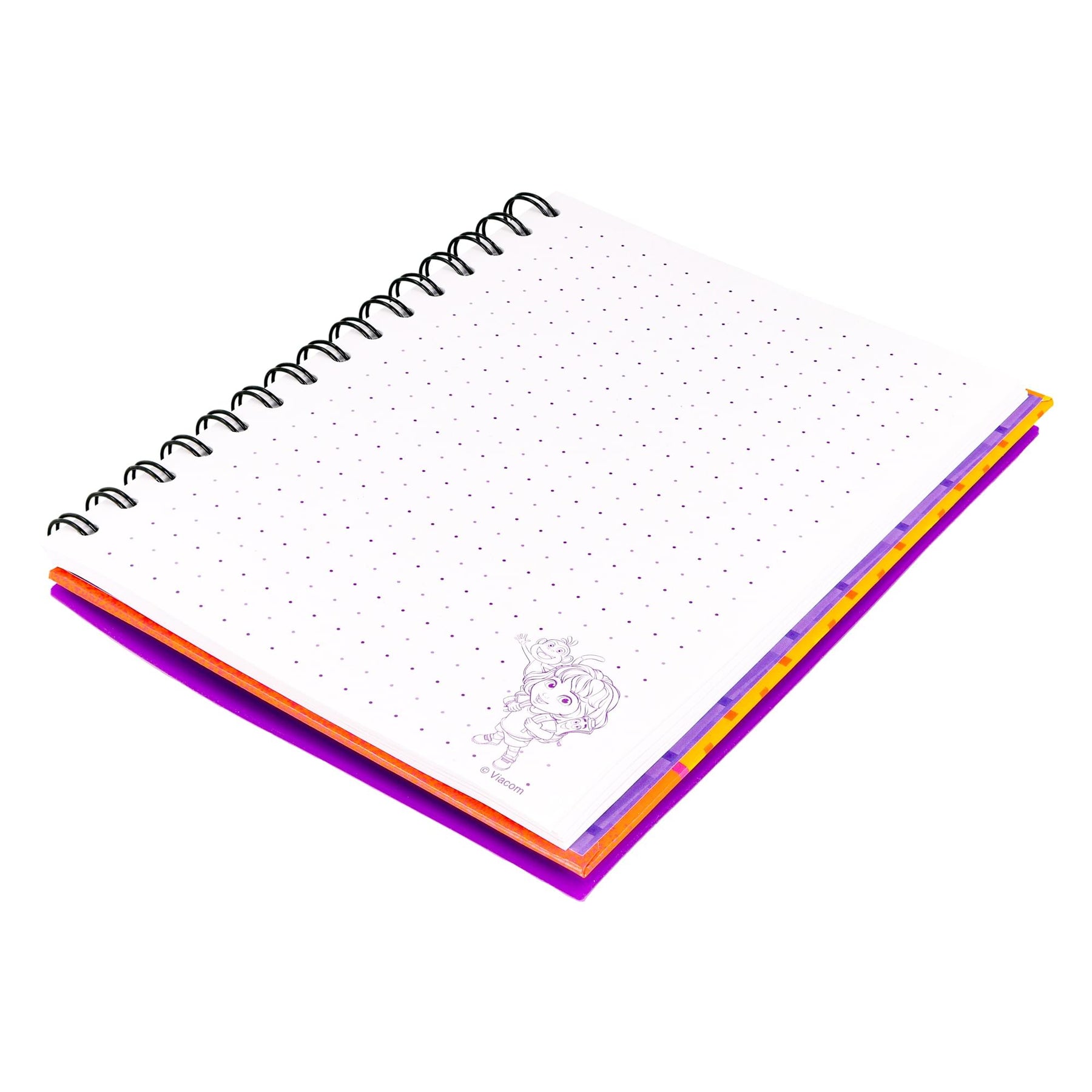Nickelodeon Dora The Explorer Notebook With Pop Charms and 160 Dotted Sheets