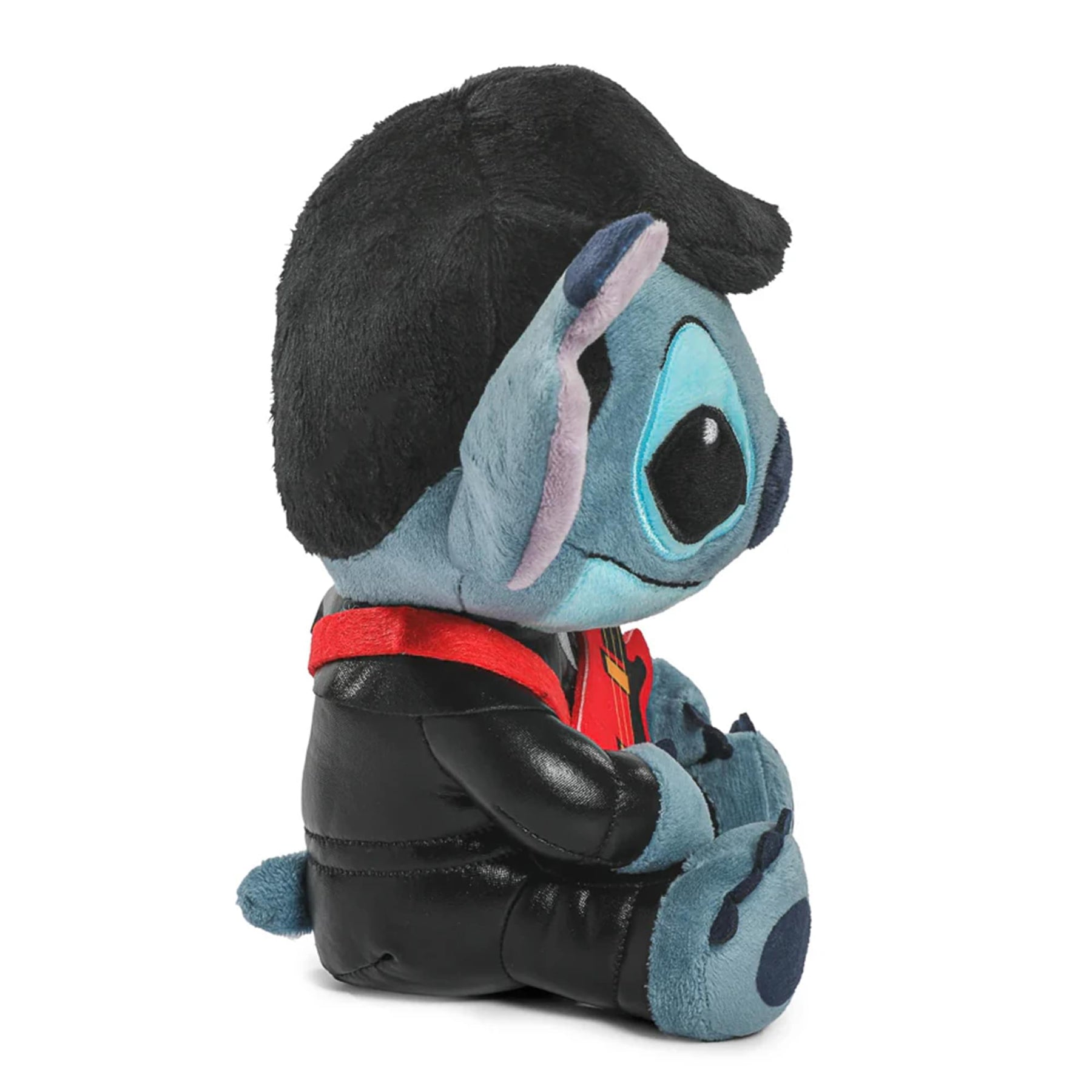 Disney Lilo & Stitch 9 Inch Elvis Stitch Plush | Black Leather