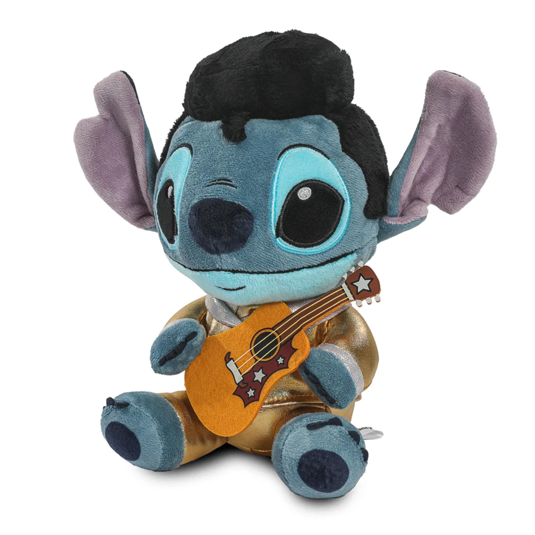 Disney Lilo & Stitch 9 Inch Elvis Stitch Plush | Gold Suit