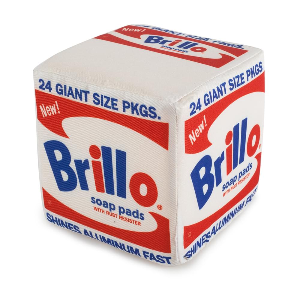 Andy Warhol x Kidrobot 5" Plush: Brillo Box