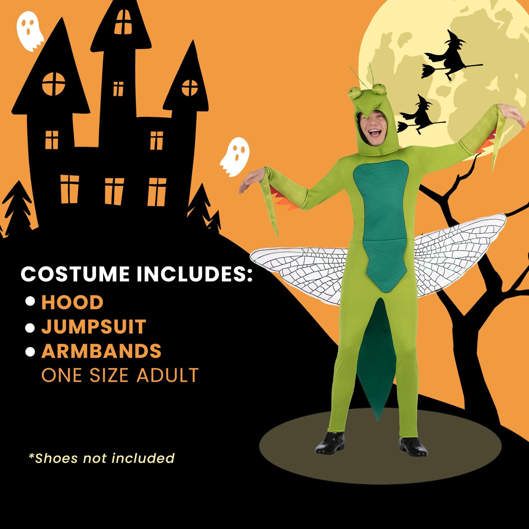 Praying Mantis Adult Costume | One Size