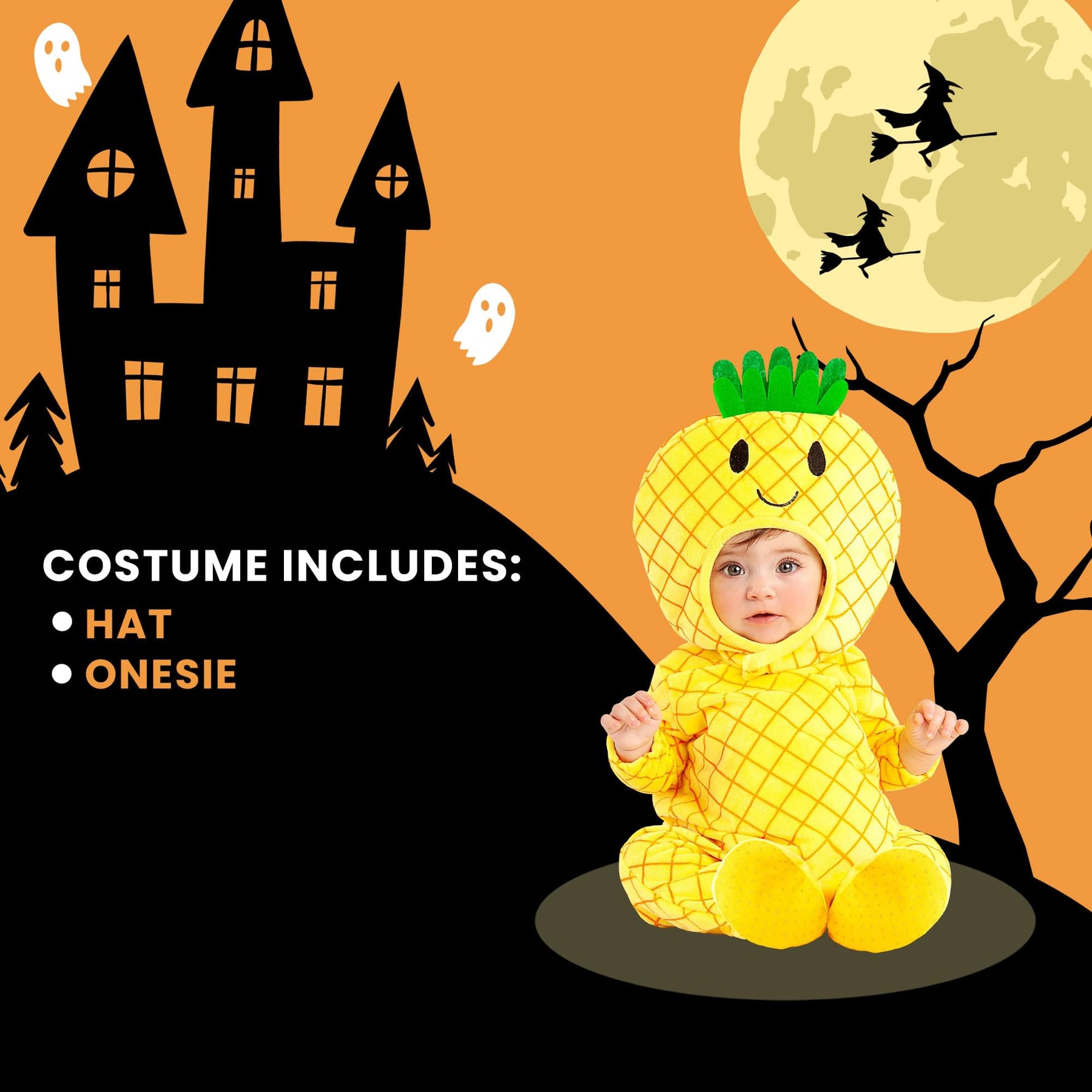 Baby Pineapple Infant Costume